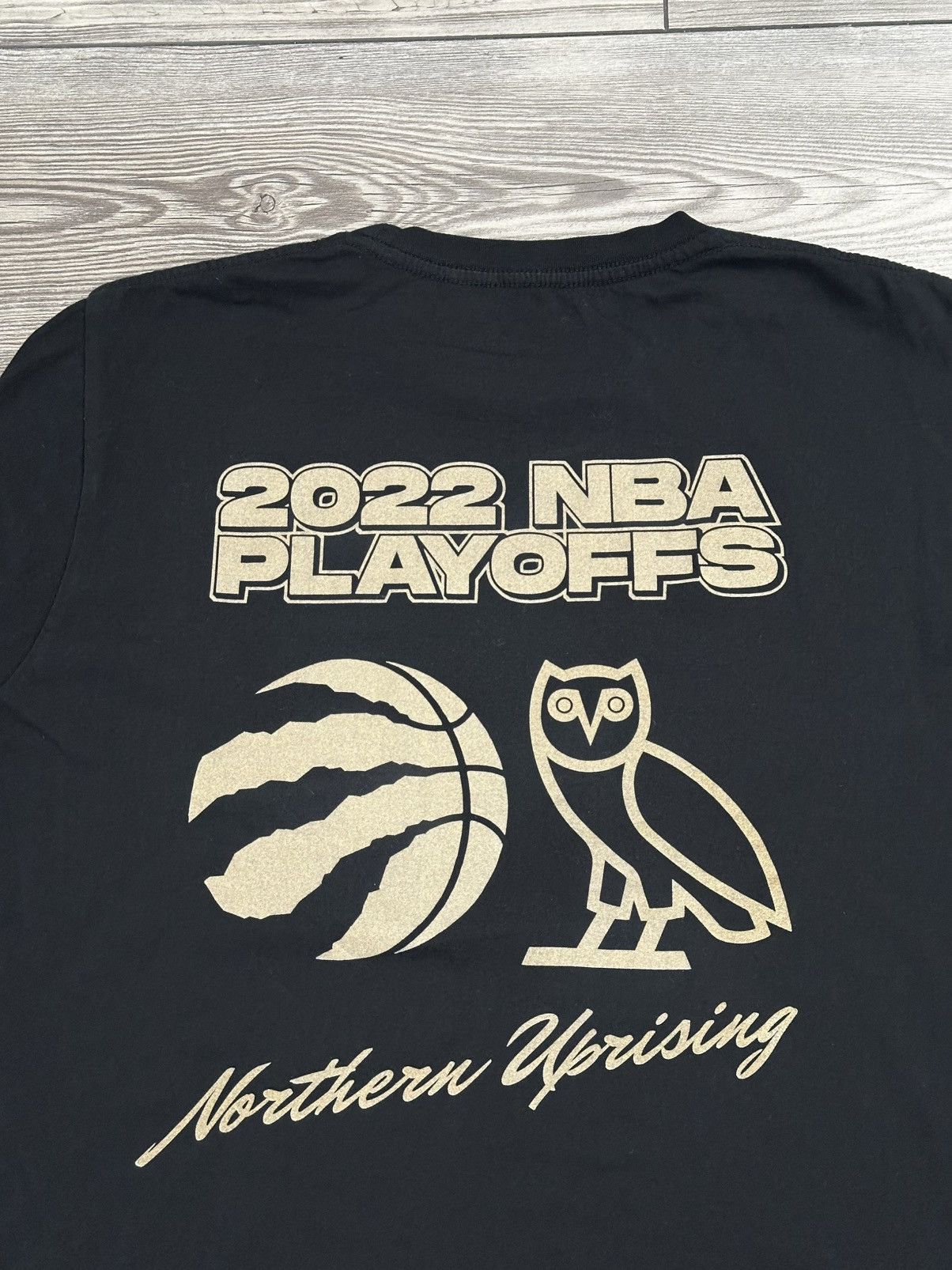 NBA × October's Very Own OVO x Toronto Raptors 2022 NBA Playoffs Longsleeve Shirt Size US L / EU 52-54 / 3 - 4 Thumbnail