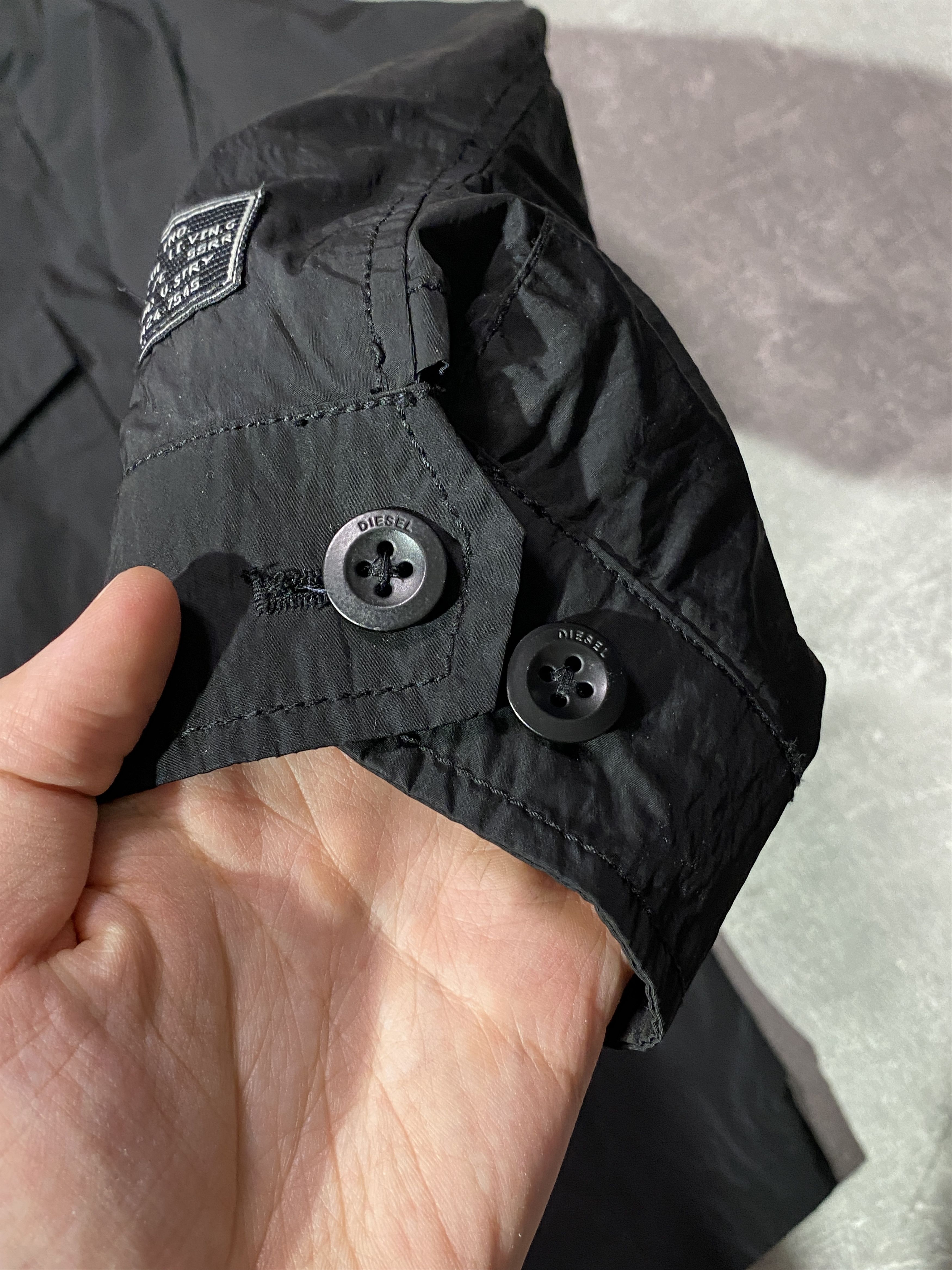 Diesel Vintage Y2K DIESEL NYLON JACKET TECH WEAR STYLE Size US L / EU 52-54 / 3 - 4 Thumbnail
