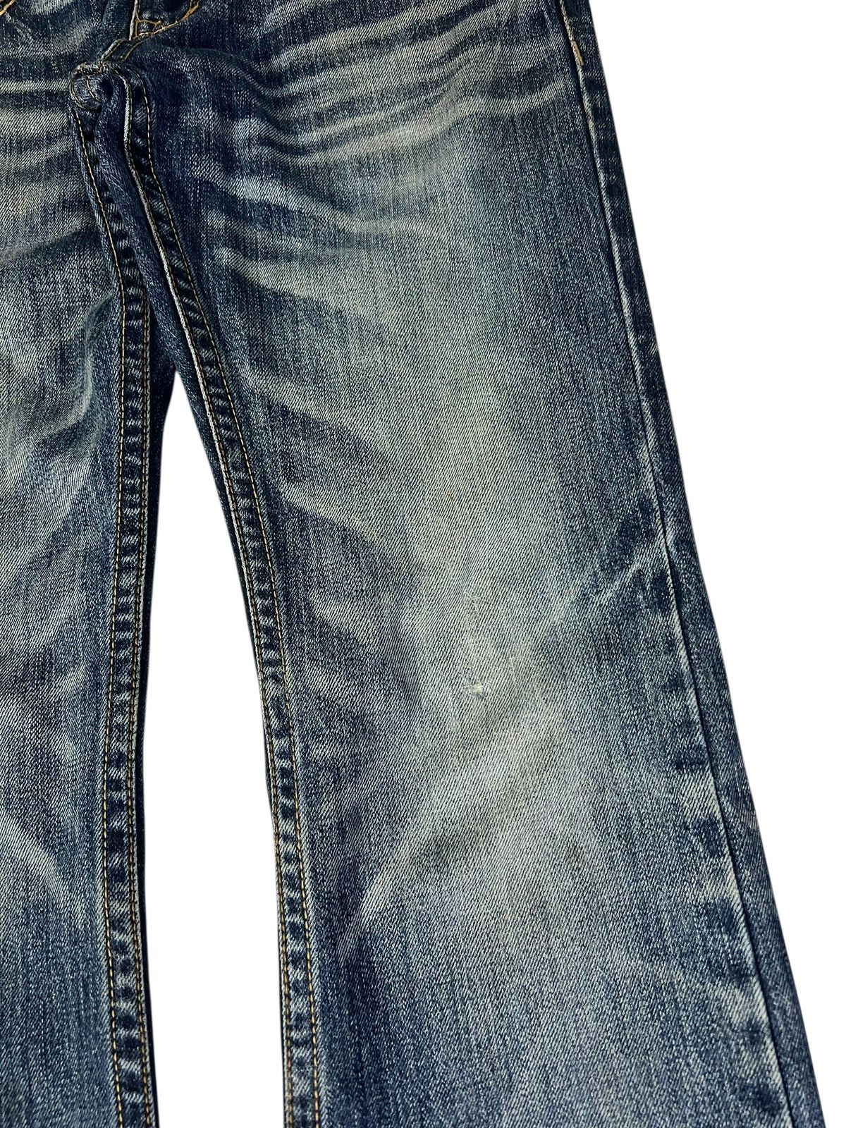 Japanese Brand Red Pepper Flare Denim Jean Size US 30 / EU 46 - 6 Thumbnail