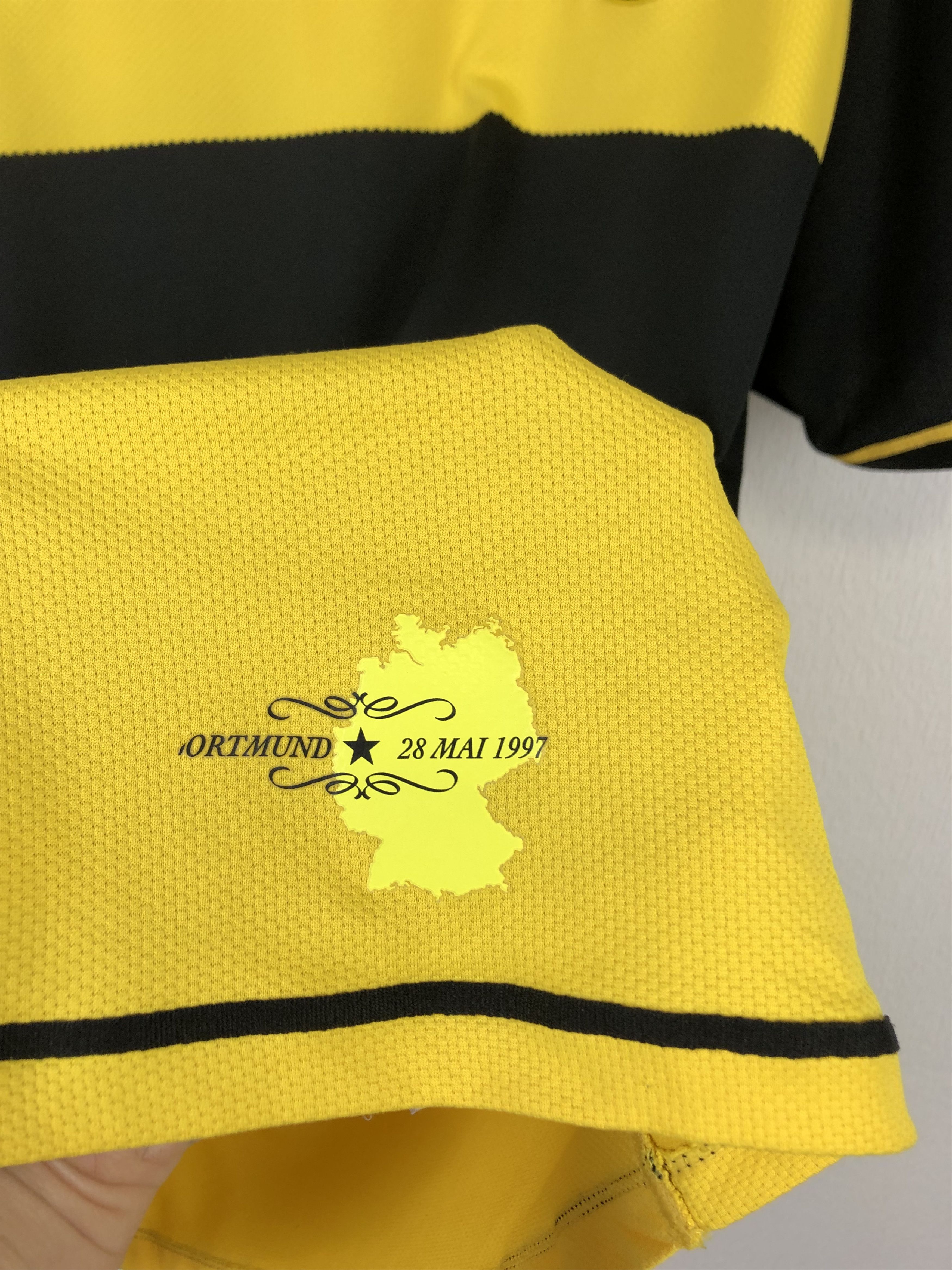 Nike × Vintage Borussia Dortmund football shirt 2007 #10 Petric Jersey Nike Size US XL / EU 56 / 4 - 8 Thumbnail