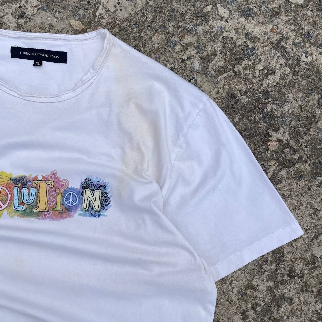 Hypebeast Vintage Adult Revolution T-shirts Big Logo French Connection Size US XL / EU 56 / 4 - 8 Thumbnail