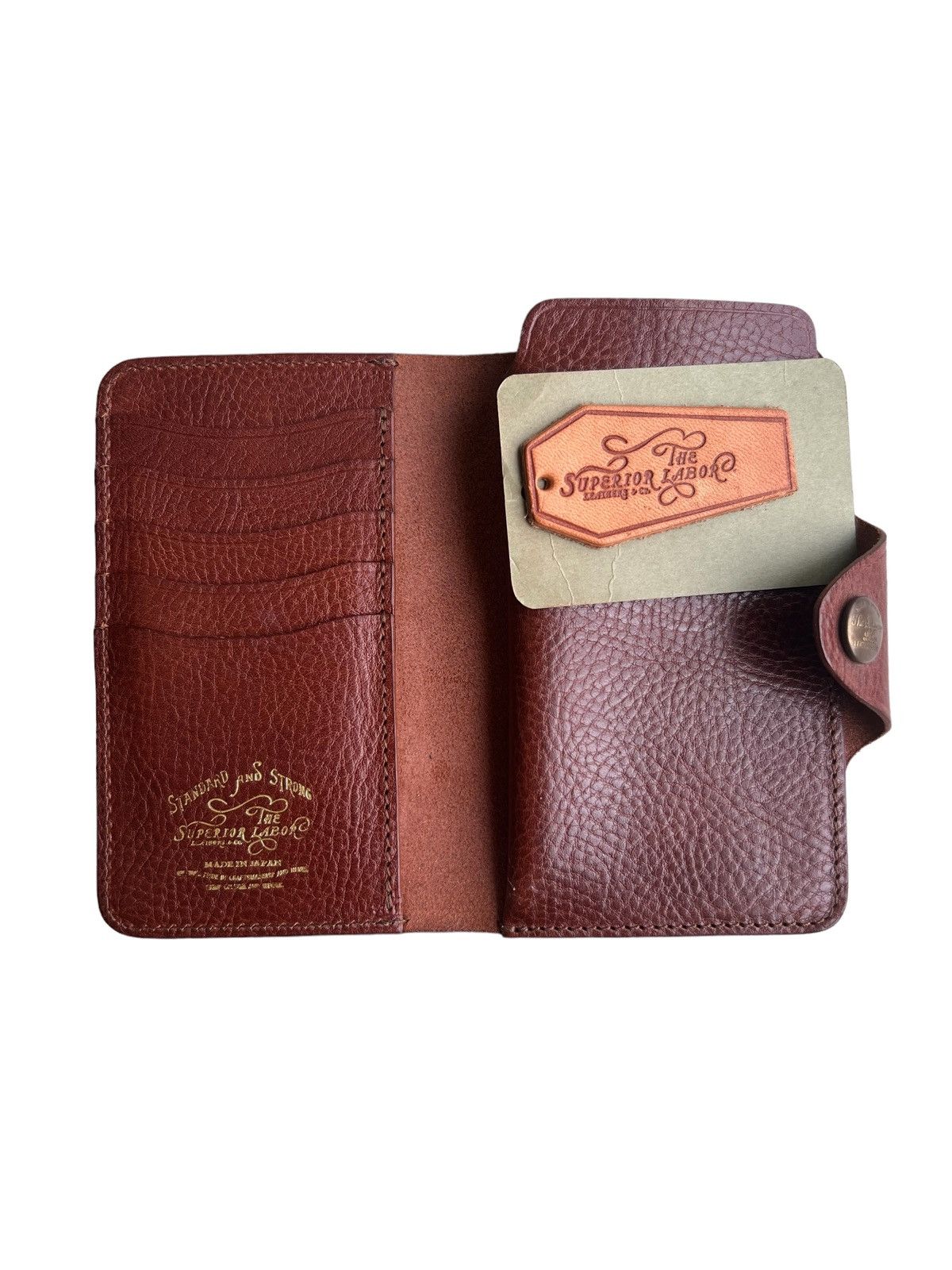 The Superior Labor The Superior Labour 🇯🇵 Leather Phone & Card Holder Wallets Size ONE SIZE - 1 Thumbnail