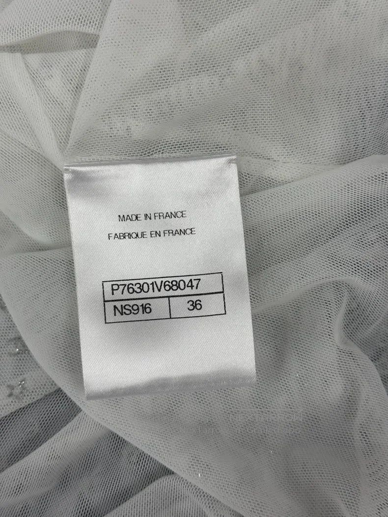 Chanel Chanel White full logo strap vest Size XS / US 0-2 / IT 36-38 - 5 Thumbnail