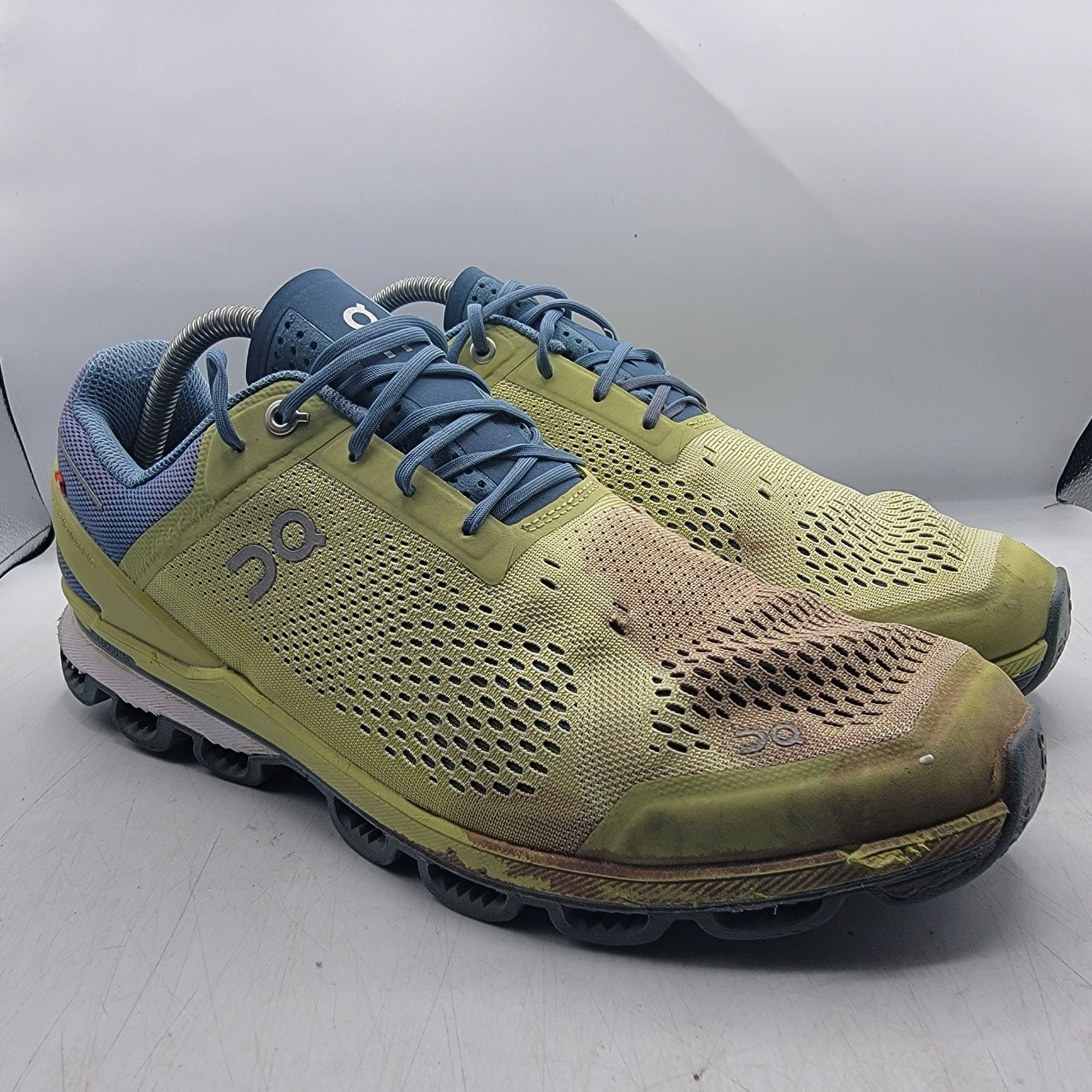 On On Cloud Cloudsurfer Mens 11 Green Zest Dust Athletic  display picture 3