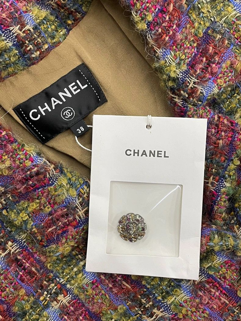 Chanel Chanel 22K autumn and winter tweed plaid coat Size XS / US 0-2 / IT 36-38 - 6 Thumbnail