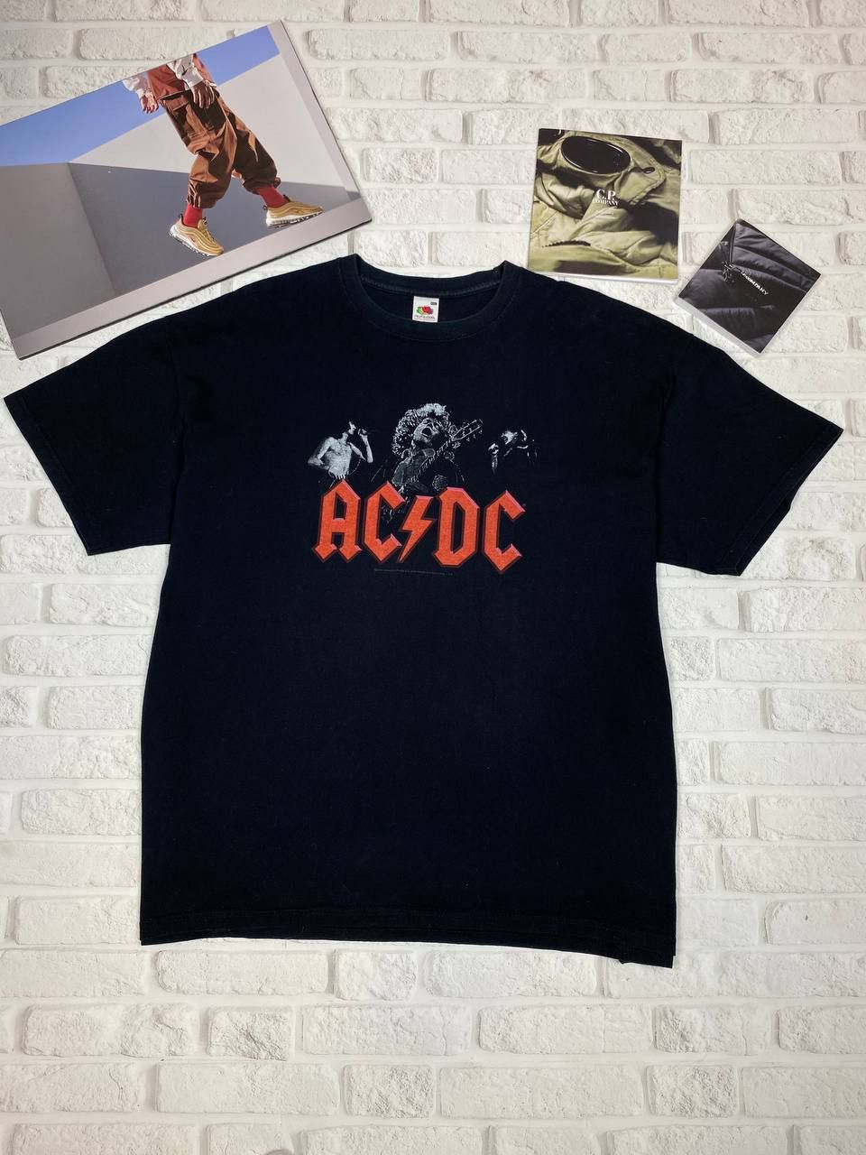 AC/DC Vintage 2008 AC/DC Band T-Shirt Black Size XXL Size US XXL / EU 58 / 5 - 3 Thumbnail