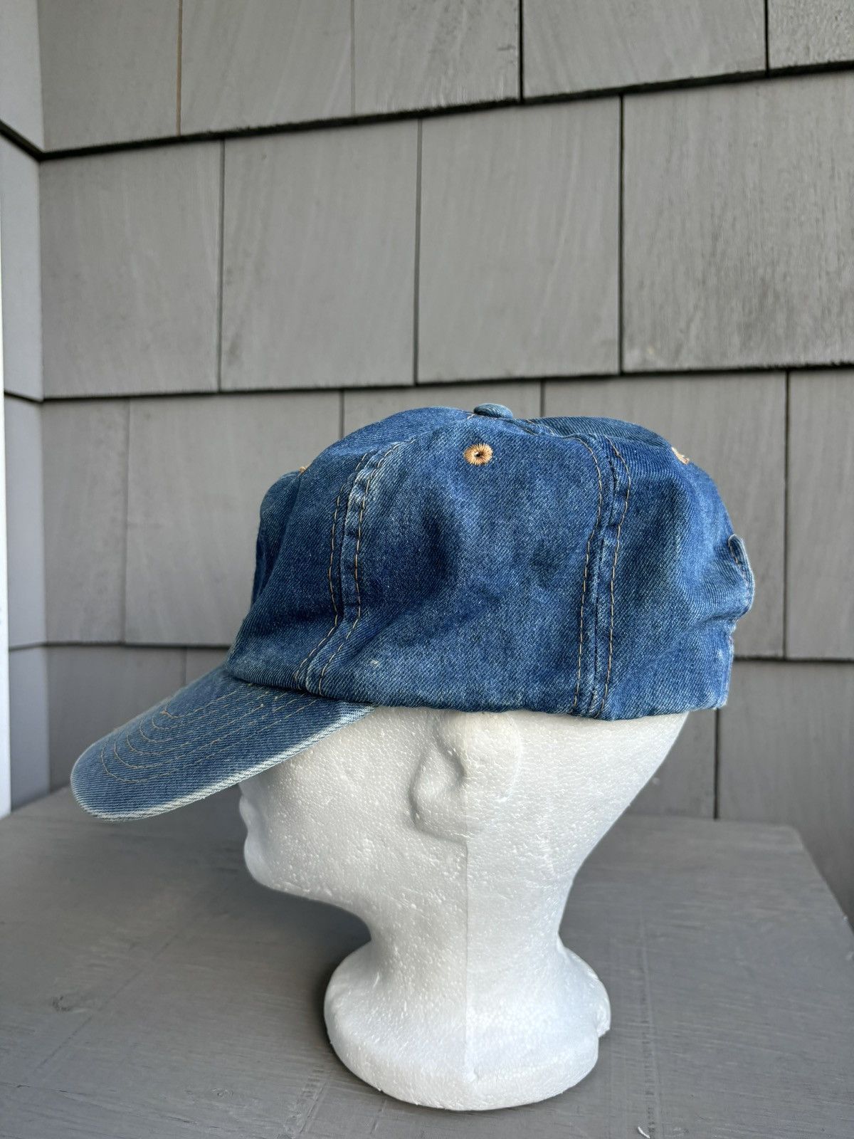 Levi's Vintage Levi's Hat Orange Tab 80s Denim Baseball Snapback Size ONE SIZE - 10 Thumbnail