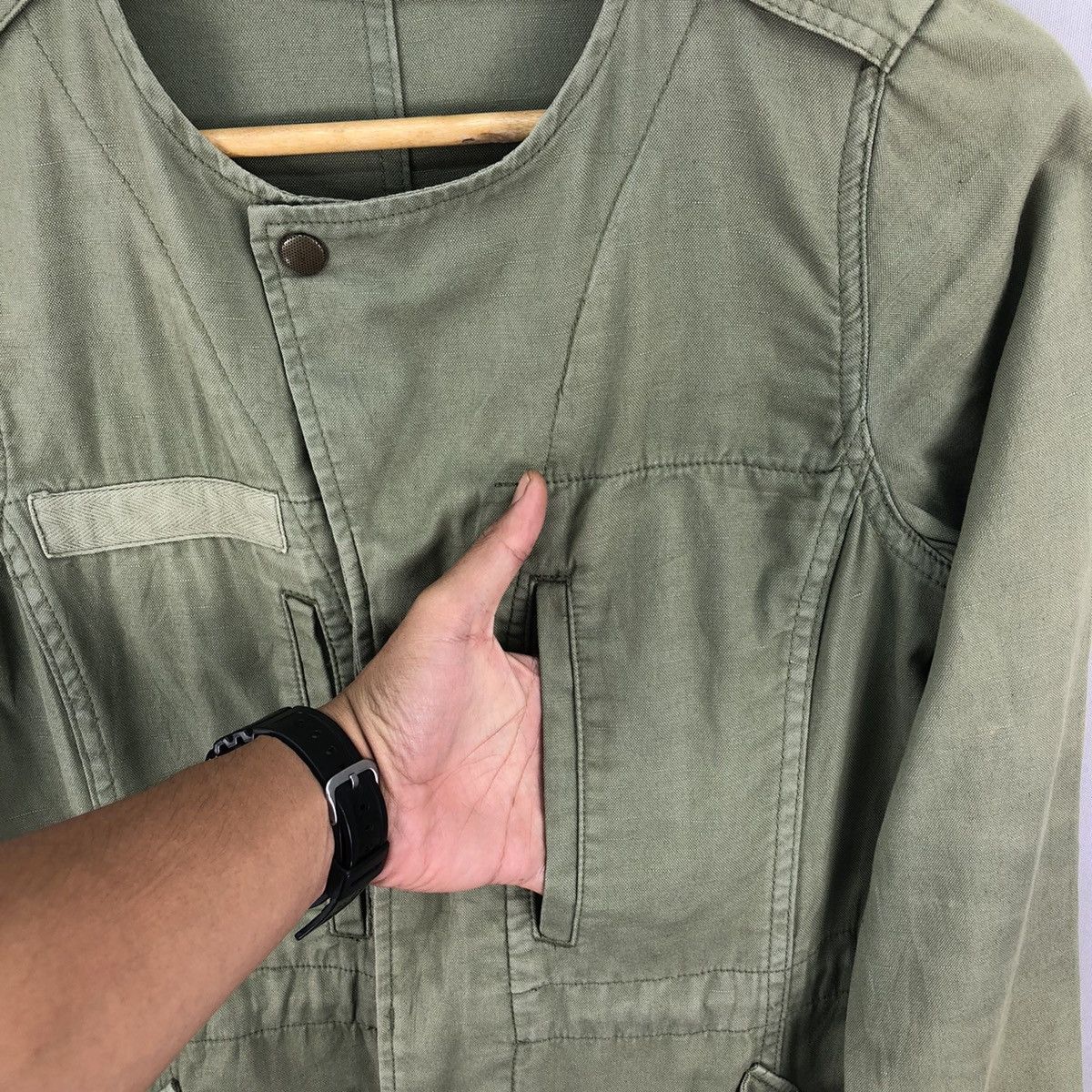 ADAM ET ROPE Vintage Adam Et Rope Military Inspired Long Jacket Size XS / US 0-2 / IT 36-38 - 9 Thumbnail