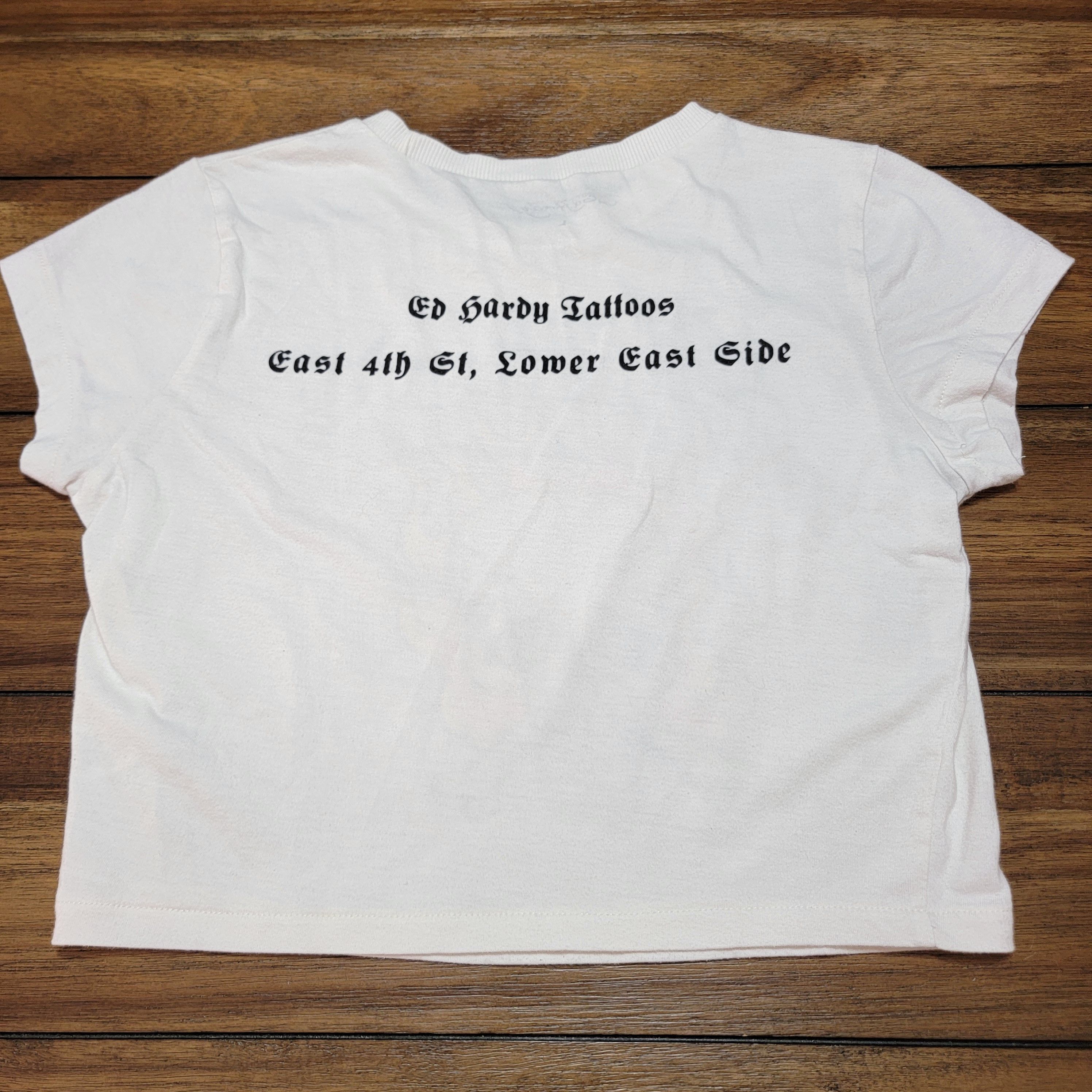 Ed Hardy Ed Hardy Crop "Ed Hardy Tattoos"-Junior Large OR Adult Small Size S / US 4 / IT 40 - 3 Thumbnail