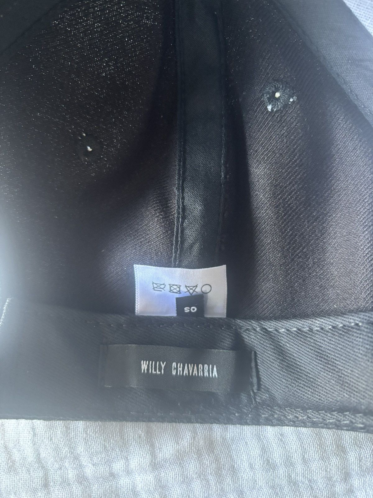Willy Chavarria WILLY CHAVARRIA PARIS SNAPBACK HAT Size ONE SIZE - 4 Thumbnail