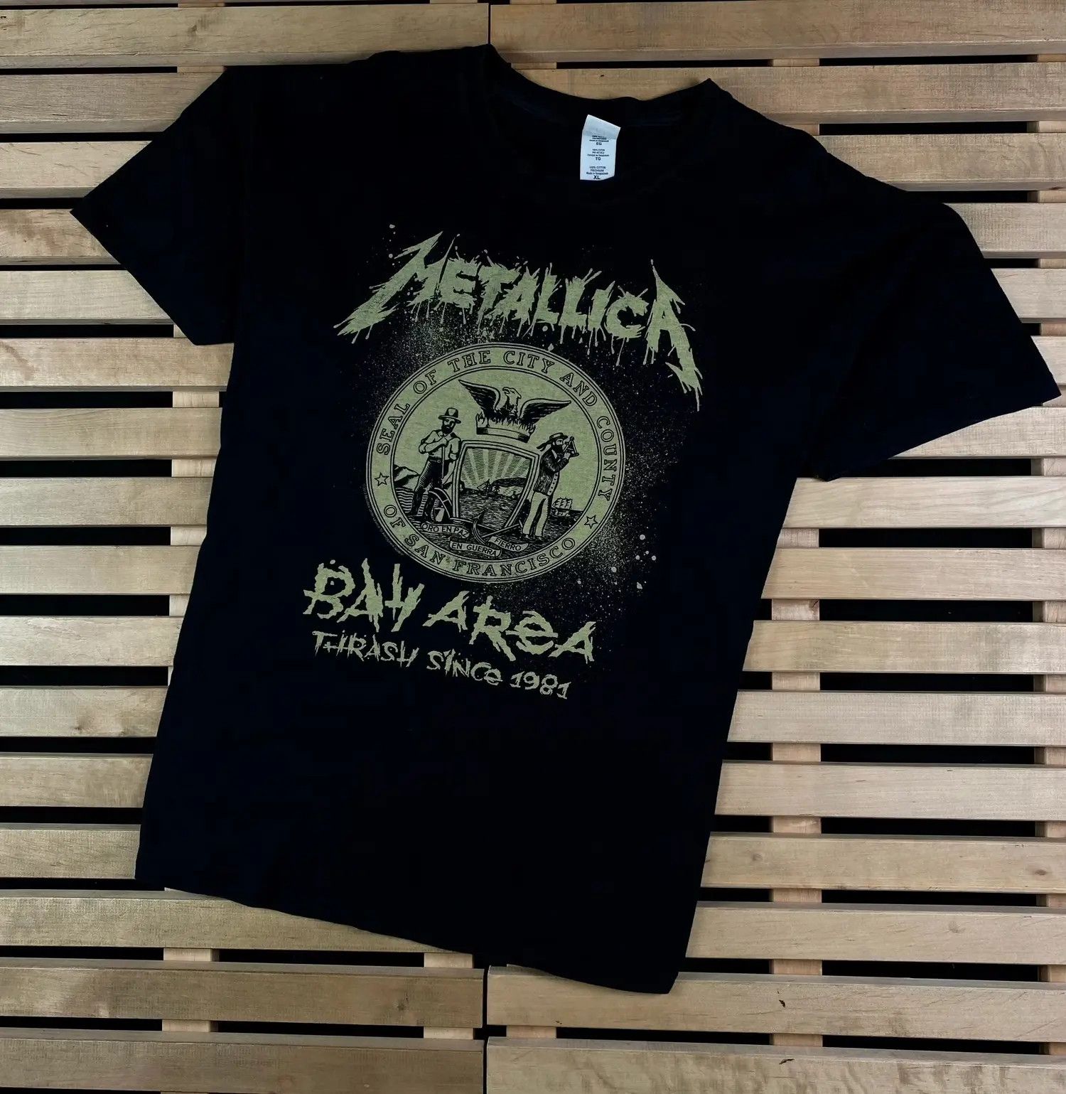 Band Tees Men’s T-Shirt Metallica Vintage Size XL Size US XL / EU 56 / 4 - 1 Thumbnail
