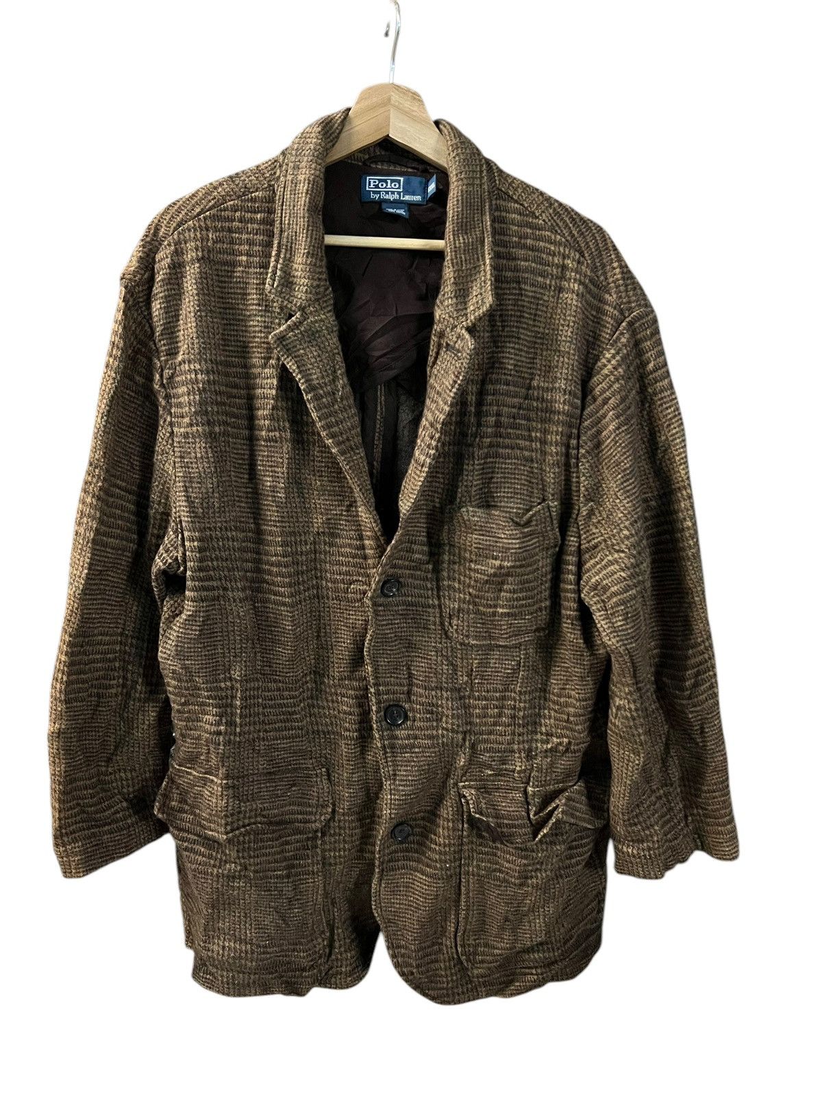 Polo Ralph Lauren × RRL Ralph Lauren × Ralph Lauren VINTAGE POLO RALPH LAUREN WOOL JACKET Size US L / EU 52-54 / 3 - 1 Thumbnail