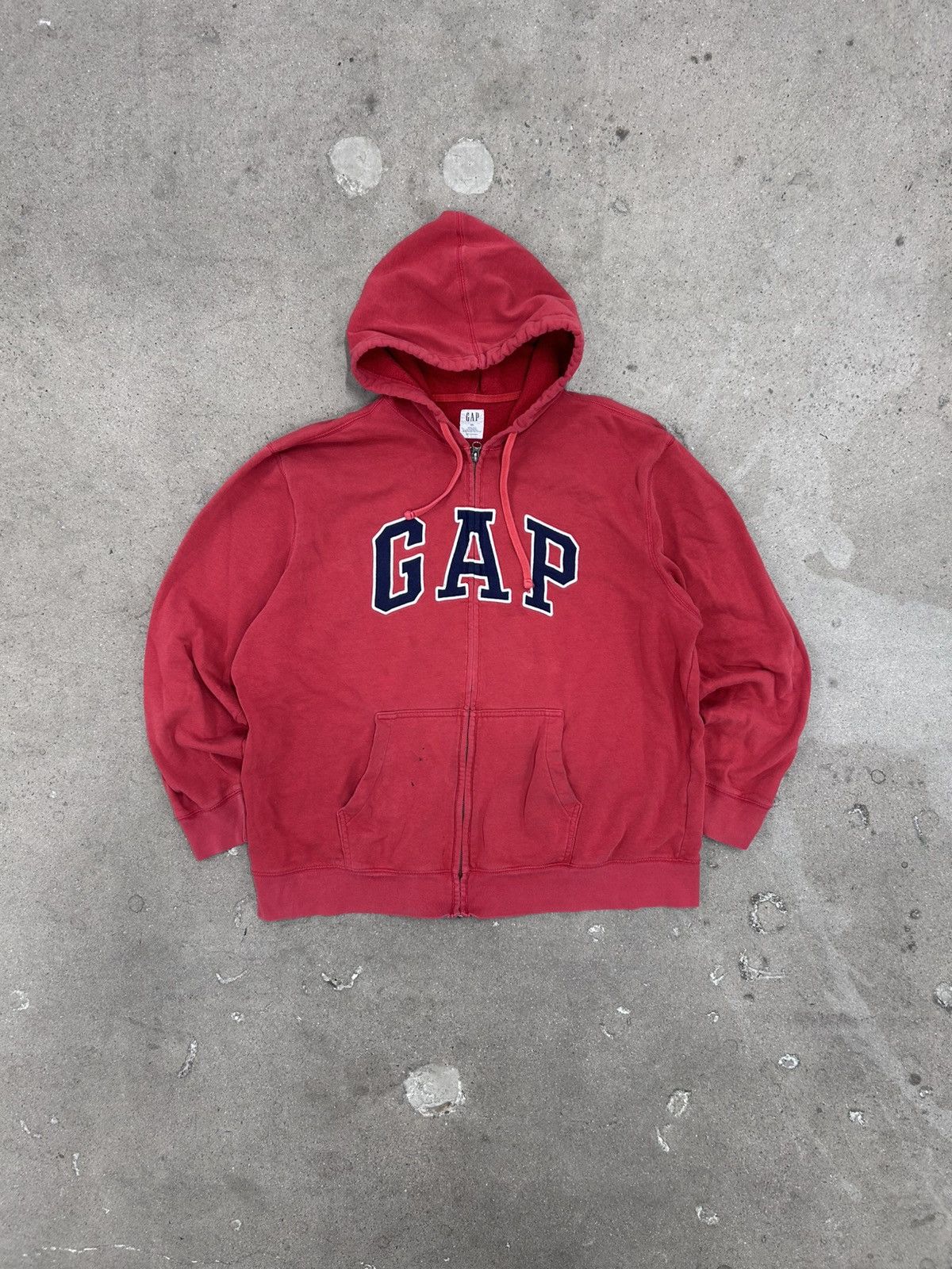 トップス 90s old gap zip hoodie Gap Vintage Gap Zip Up arch logo hoodie | Grailed