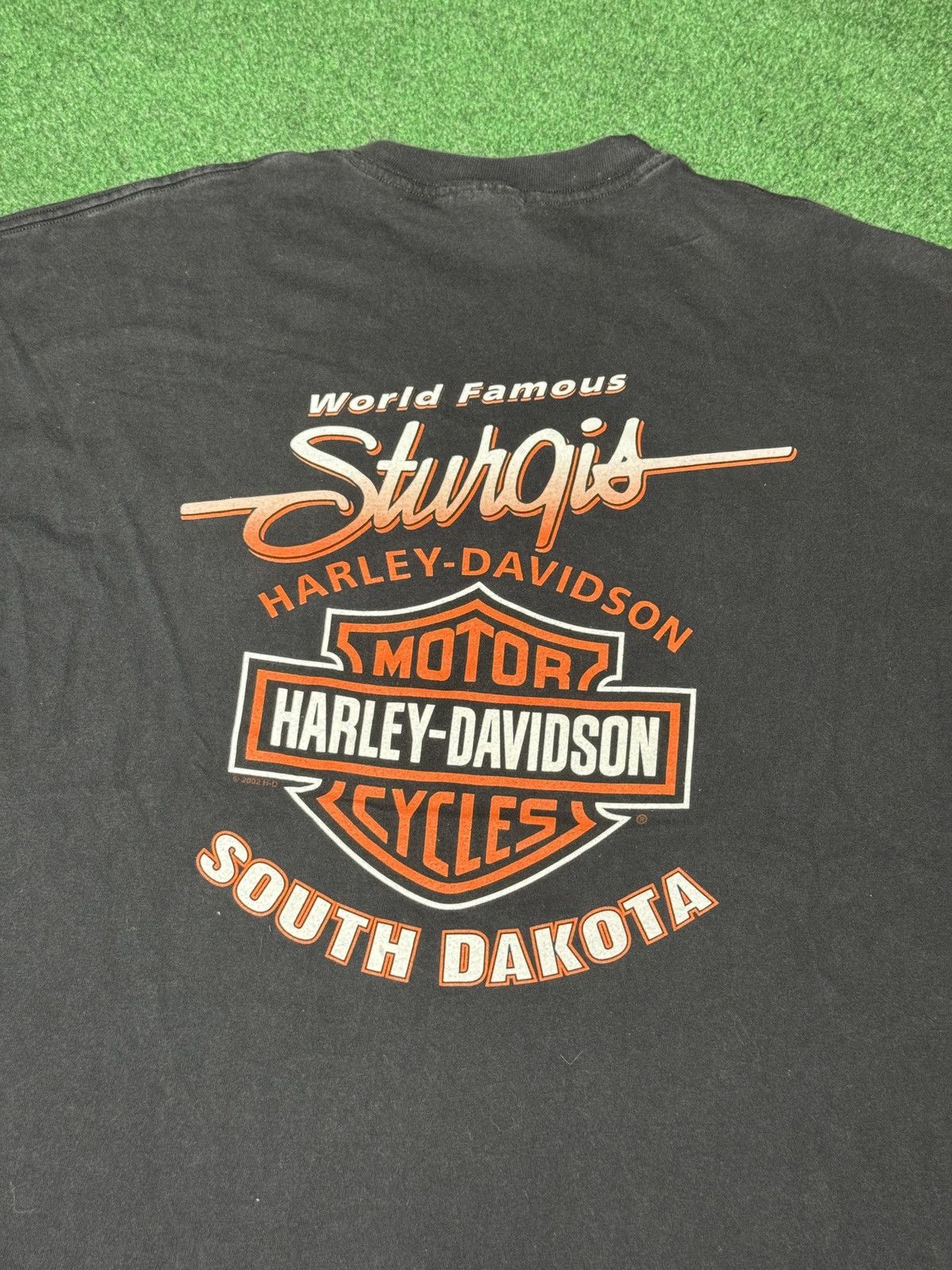 Vintage Y2K Harley Davidson Sturgis Black Hills Rally T Shirt Size US XL / EU 56 / 4 - 5 Thumbnail