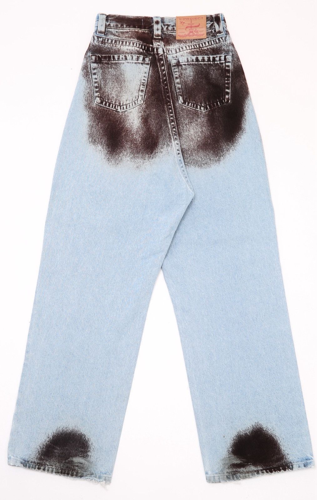 Y/Project Flock Soufflé Cow Denim Size 30" / US 8 / IT 44 - 6 Thumbnail