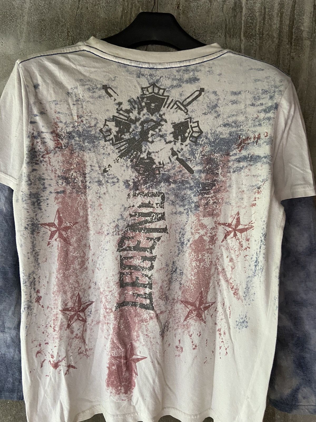 If Six Was Nine DOUBLE LAYER DENIMBAR BIRD MOTORCYCLE LONG SLEEVE Size US S / EU 44-46 / 1 - 12 Thumbnail