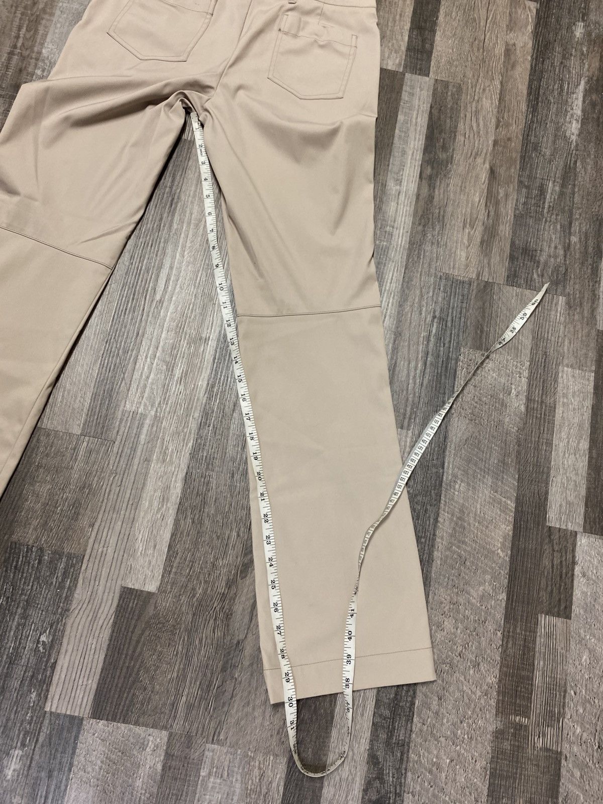 Prada Prada Linea Rossa Trousers Khaki Pants Red Tab Rare Size US 26 / EU 42 - 14 Thumbnail