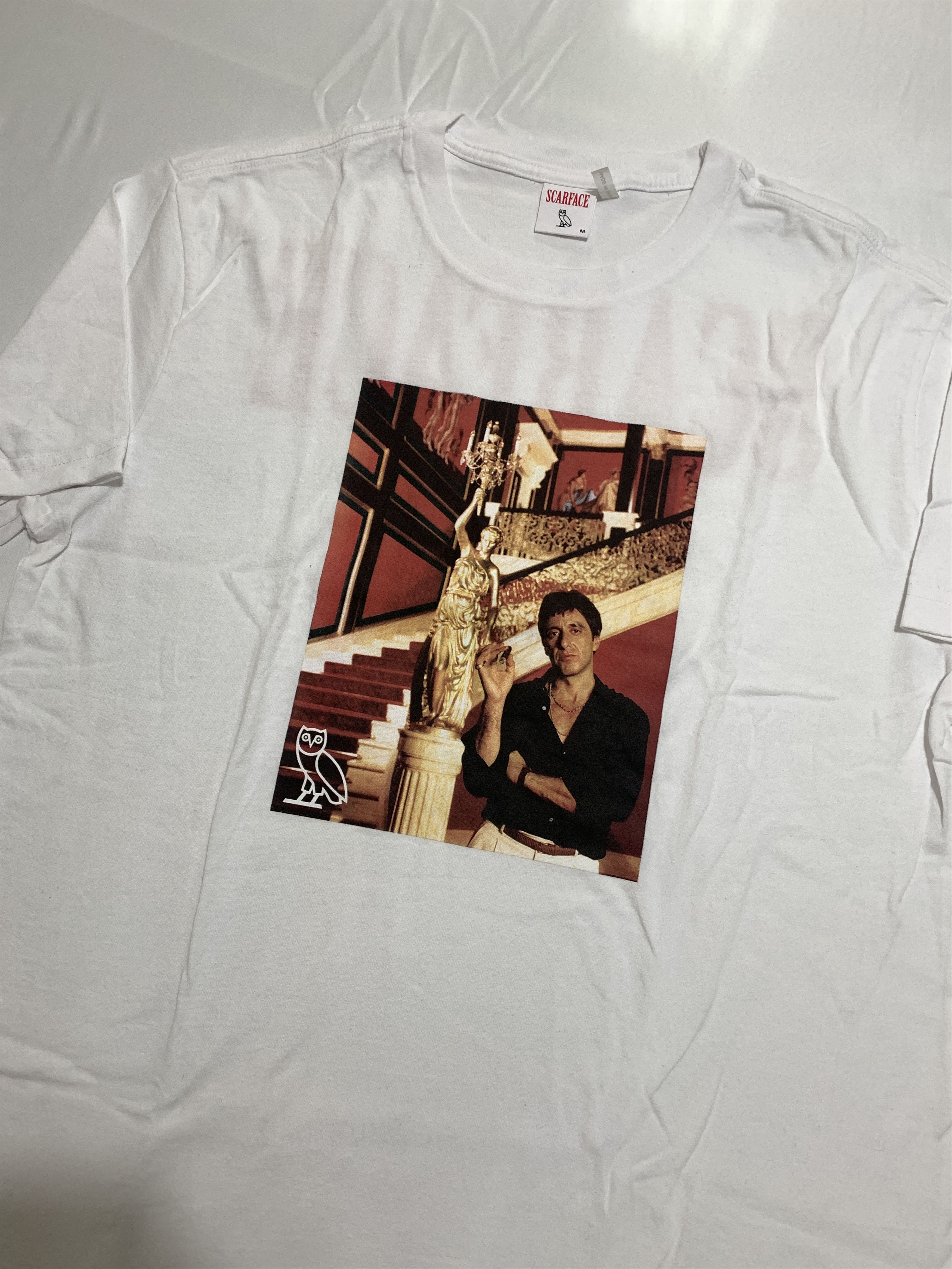 Drake OVO X SCARFACE TEE T-SHIRT Size US M / EU 48-50 / 2 - 3 Thumbnail