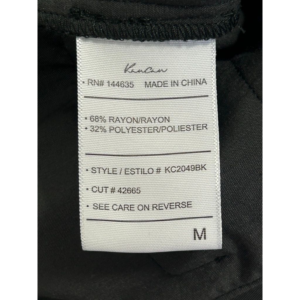 Kancan USA KanCan Edna Blazer Romper in Black - Sz M - NWT Size 30" / US 8 / IT 44 - 9 Thumbnail