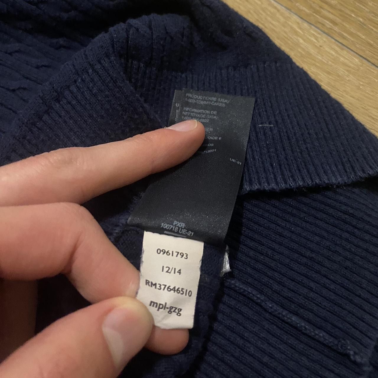 Tommy Hilfiger Navy blue Tommy Hilfiger V-neck sweater #preppy Size US M / EU 48-50 / 2 - 6 Thumbnail
