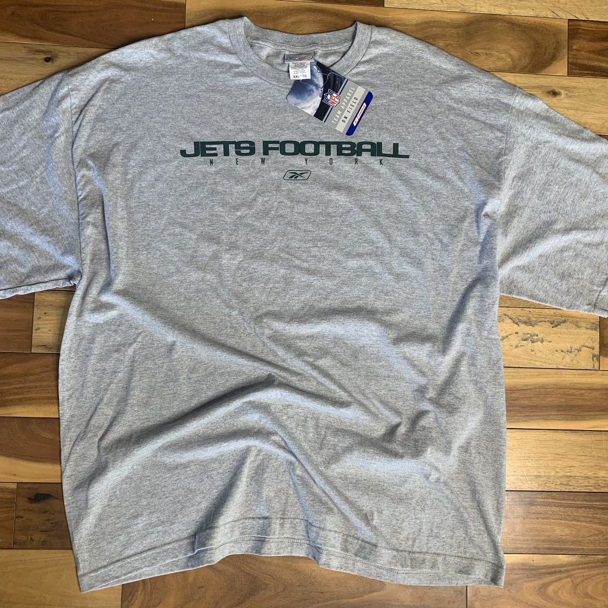 Reebok × Vintage Vintage Deadstock New York Jets Reebok Shirt Size US XXL / EU 58 / 5 - 3 Thumbnail
