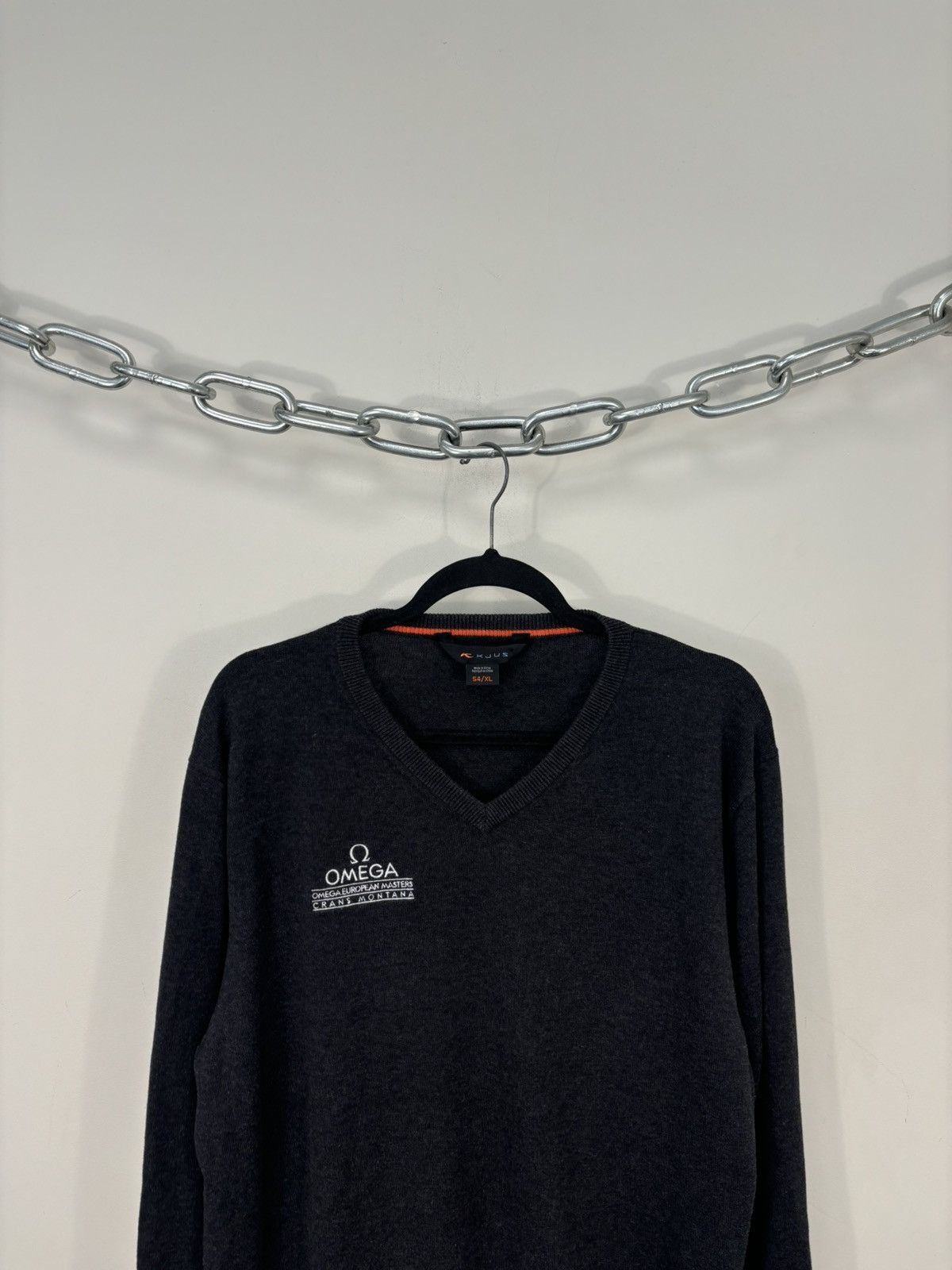 KJUS Kjus Omega European Masters Crans Montana Golf Wool Sweater Size US XL / EU 56 / 4 - 2 Thumbnail