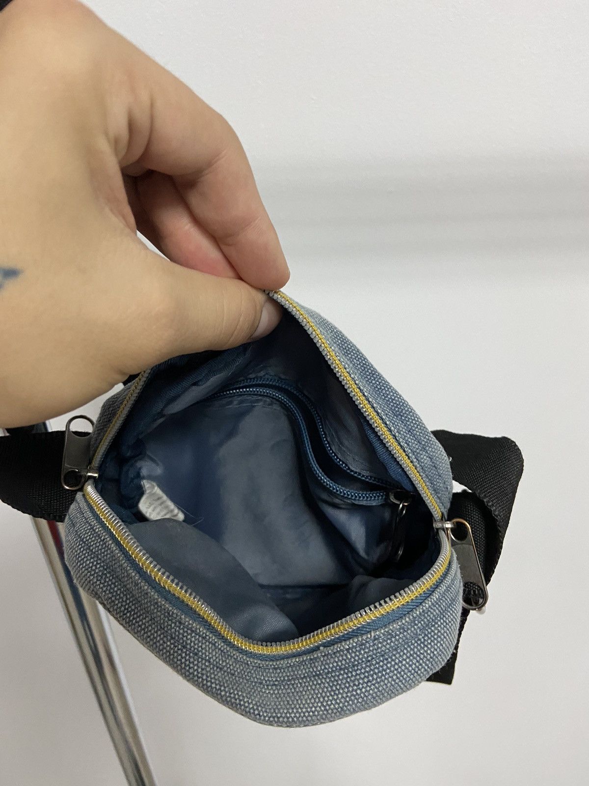 Ed Hardy × Vintage Ed hardy Vintage Shoulder Small Bag Small Logo Messenger Size ONE SIZE - 5 Thumbnail