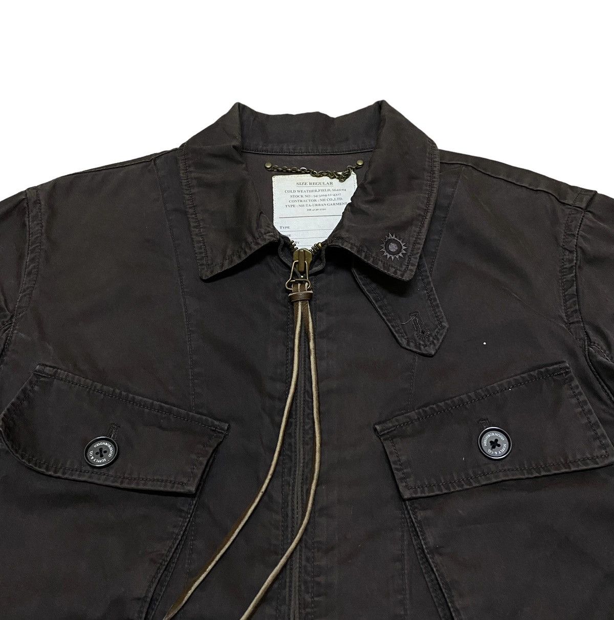 Neighborhood Very Rare Design Vintage Neighborhood M65 Waxed Jacket 2000s Size US M / EU 48-50 / 2 - 3 Thumbnail
