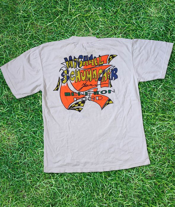 Vintage 90s Michael Schumacher Tshirt | Grailed