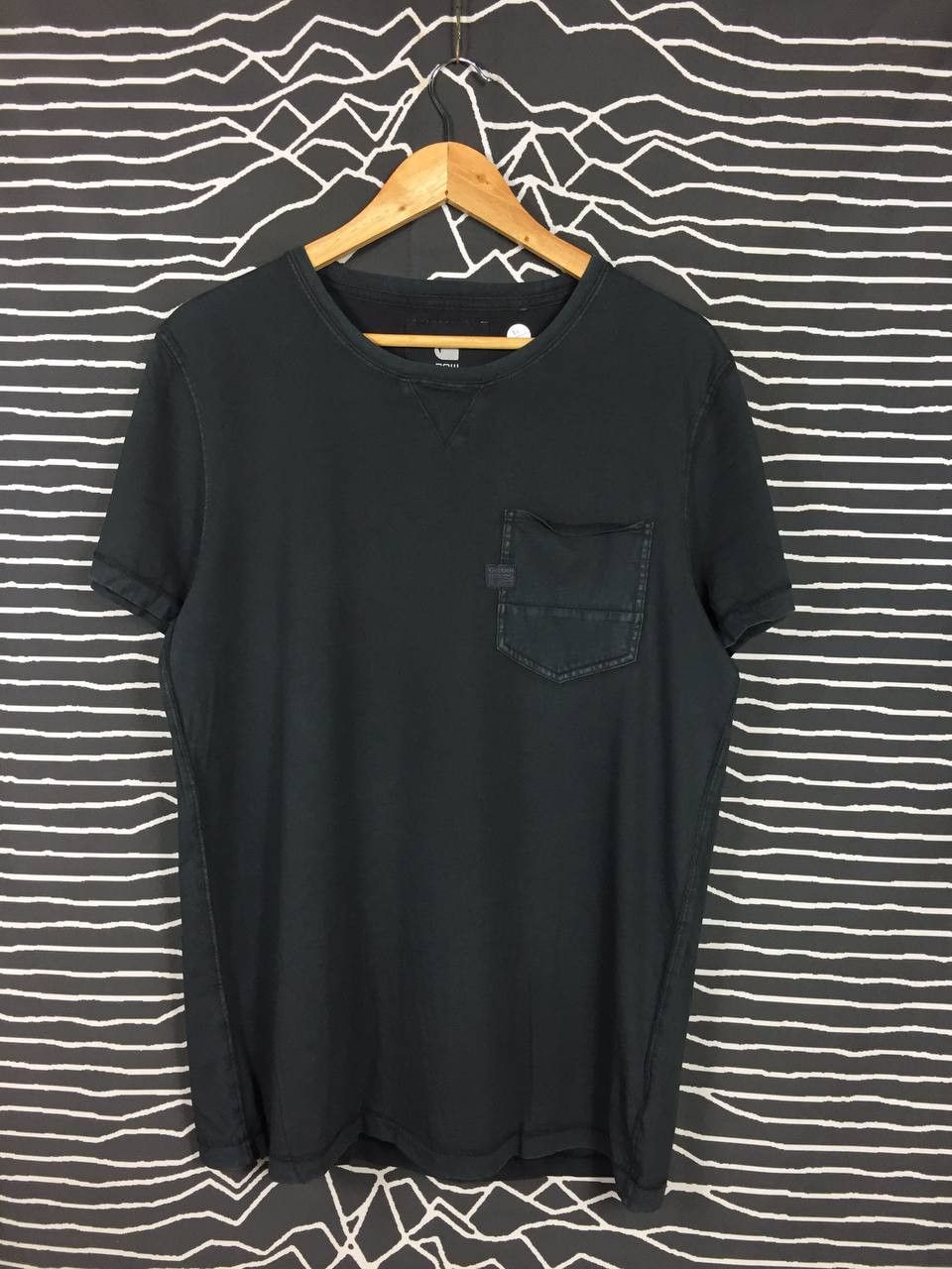 G-Star × Vintage G Star Raw Originals Denim Pocket Tee Size US L / EU 52-54 / 3 - 2 Thumbnail