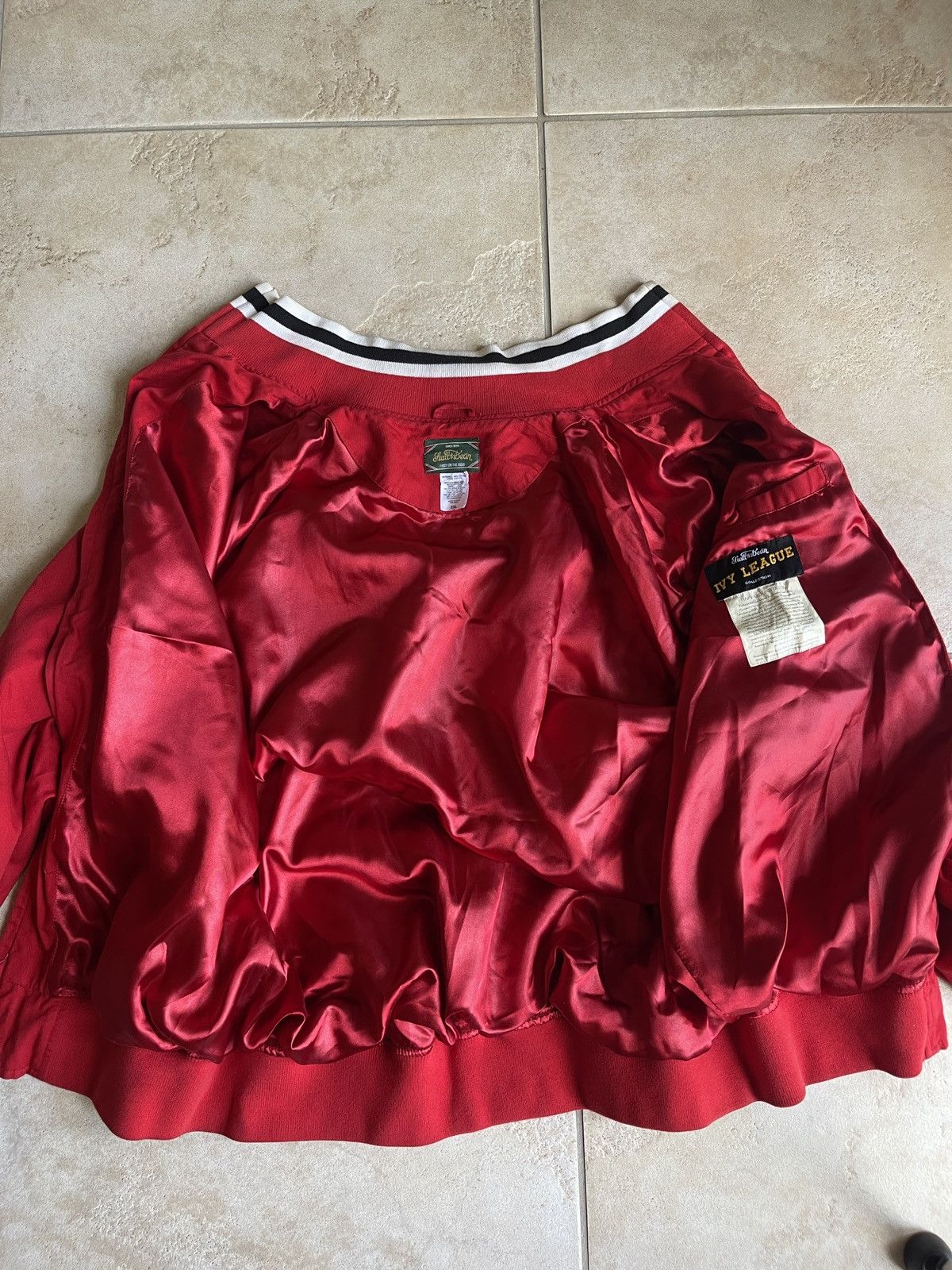 Stall and Dean Vintage Stall & Dean Men’s 2XL Varsity Red Jacket Harvard Size US XXL / EU 58 / 5 - 7 Thumbnail