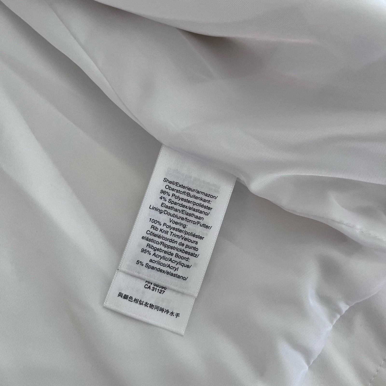 DKNY DKNY White Long Sleeve Zip Up Windbreaker Jacket Size L / US 10 / IT 46 - 13 Thumbnail