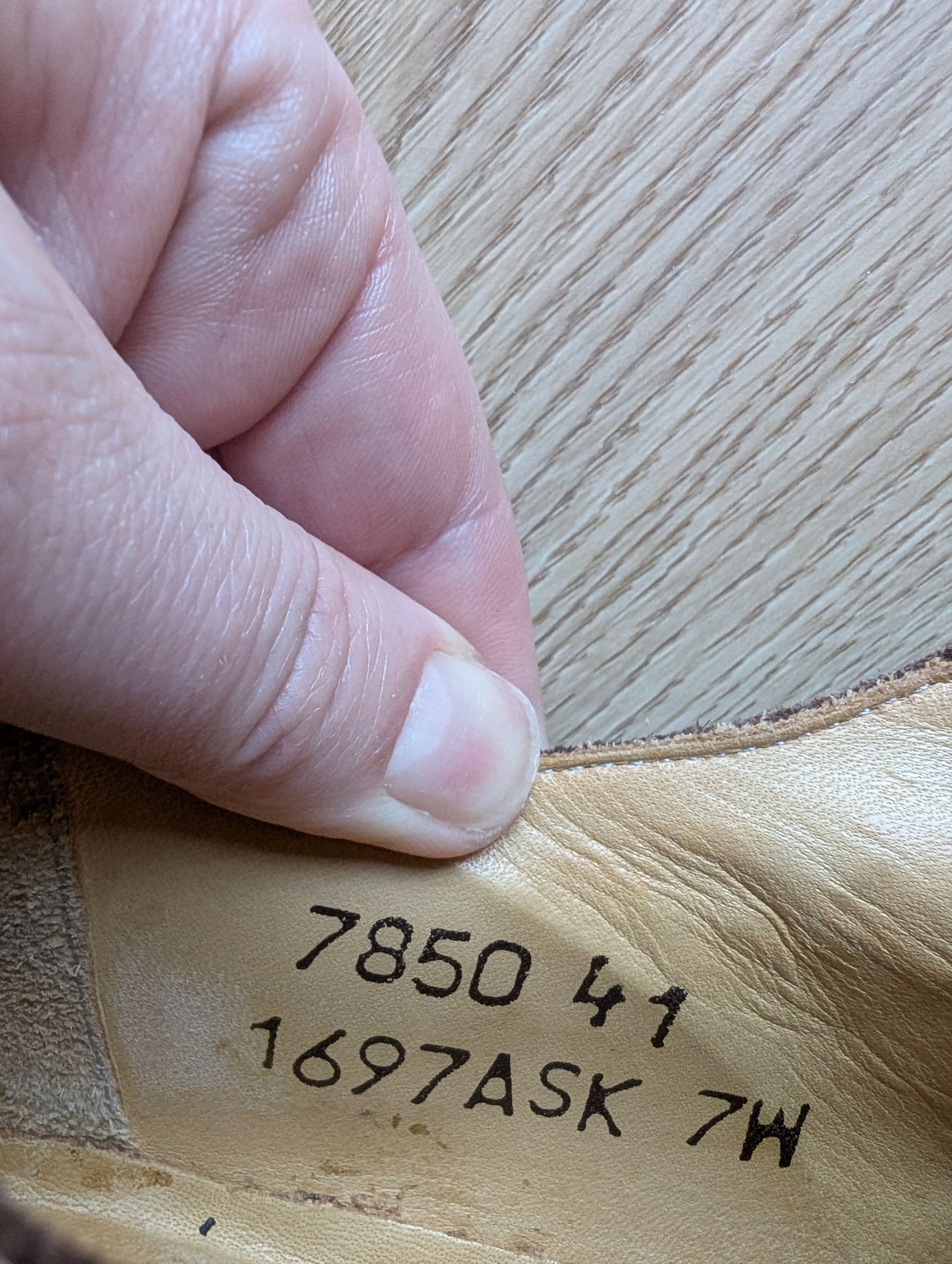 Sendra Sendra 7850 Suede Leather Lace-Up Shoes Wingtip Pattern Size US 8 / EU 41 - 11 Thumbnail