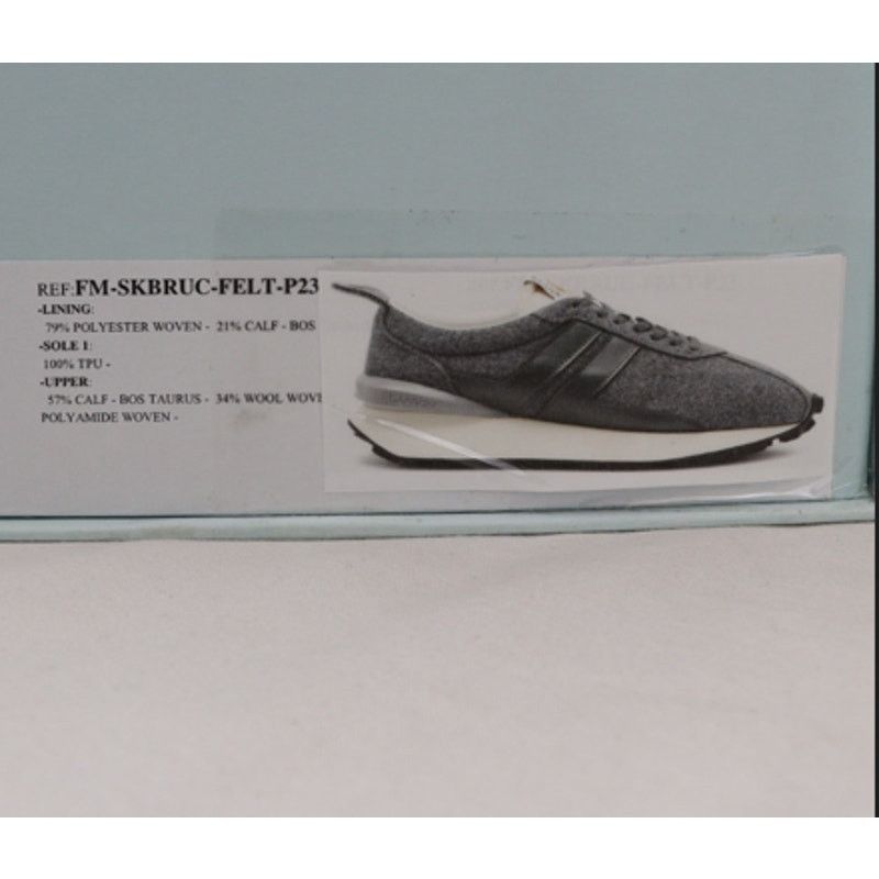 Lanvin o1rshd1 Bumpr Sneaker in Dark Grey Size US 6 / EU 39 - 11 Thumbnail