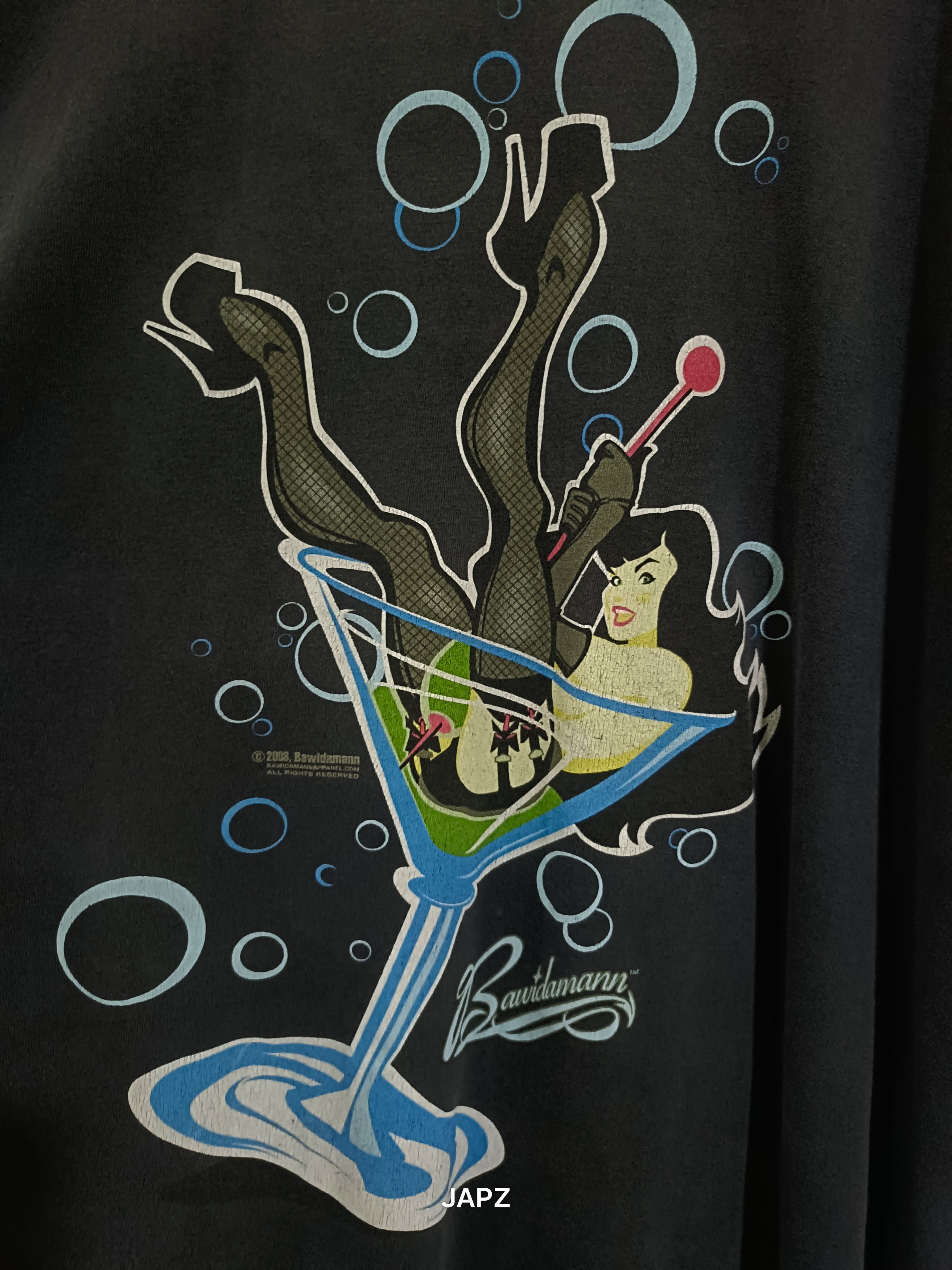 Vintage Vintage bawidamann tequila girl tshirt Size US L / EU 52-54 / 3 - 2 Thumbnail