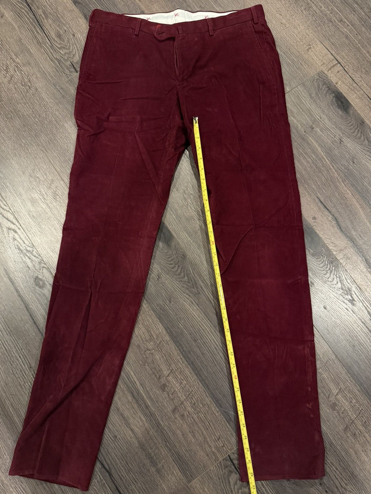 Isaia Never Worn Isaia Corduroy Pants Size US 34 / EU 50 - 2 Thumbnail
