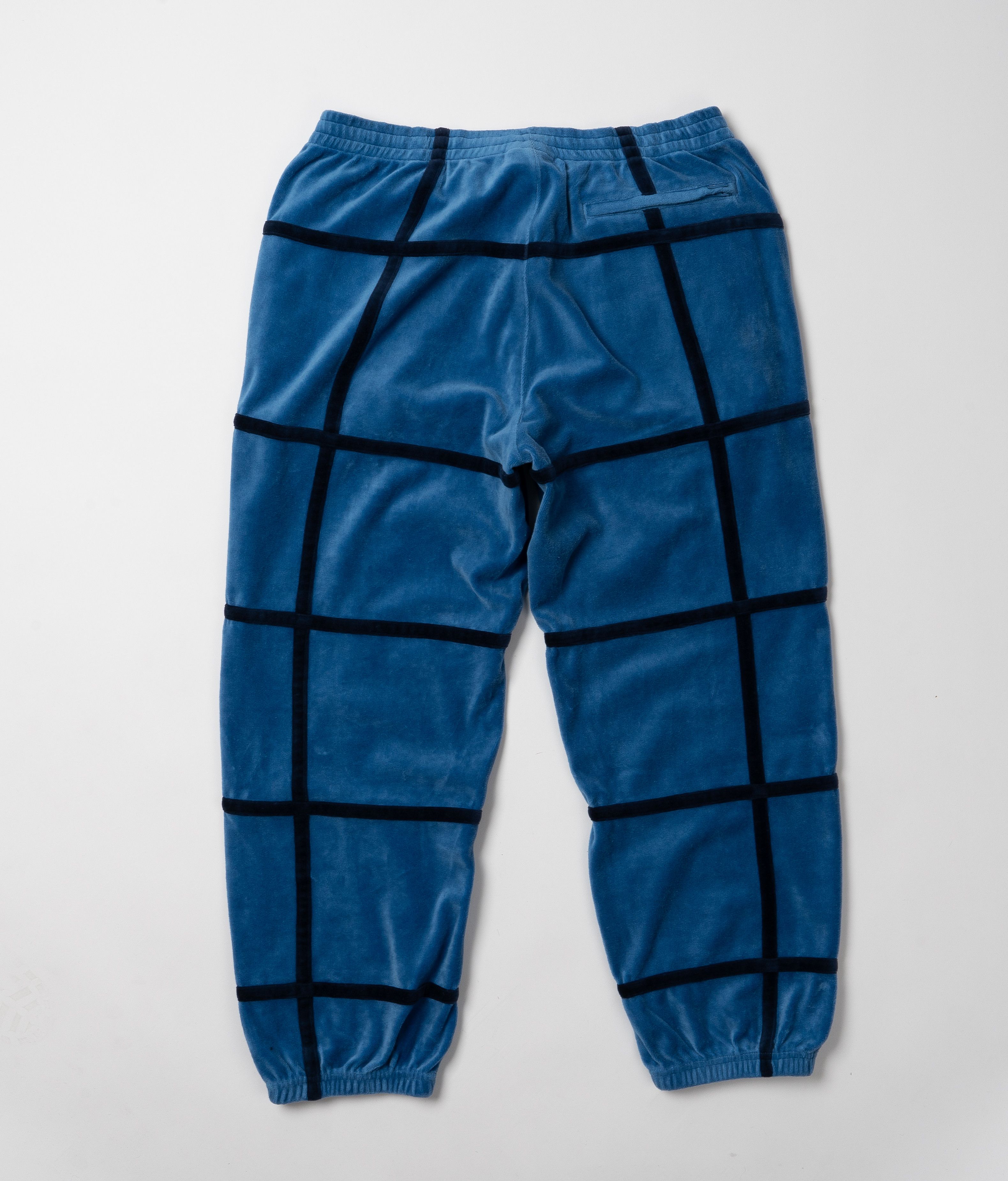 Supreme 🔵SUPREME Grid Taping Velour Jacket and Sweat pant outfit Size 50R - 20 Thumbnail