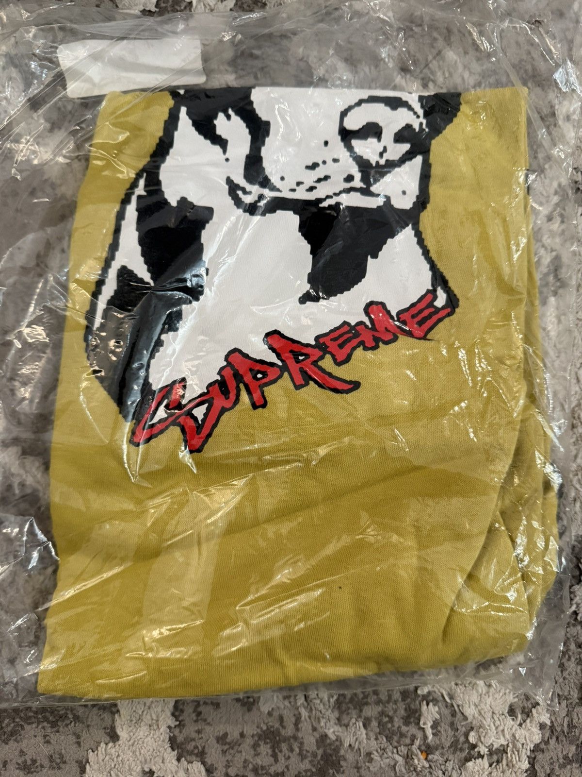 Supreme Supreme Pitbull Tee Yellow Size US L / EU 52-54 / 3 - 2 Thumbnail