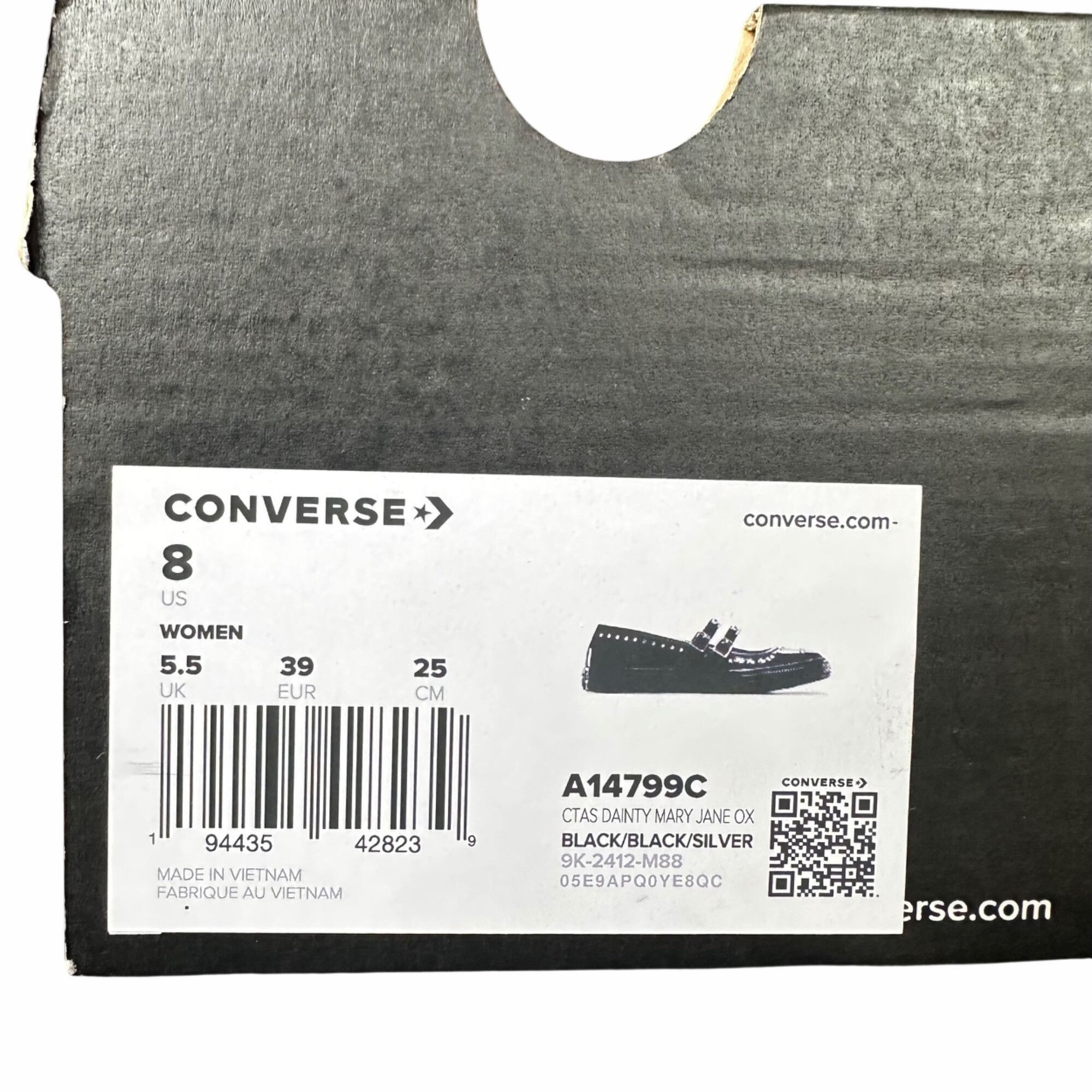 Converse ⭐Converse Chuck Taylor Dainty Mary Jane Sz 8 Women's shoes S Size US 8 / IT 38 - 8 Thumbnail