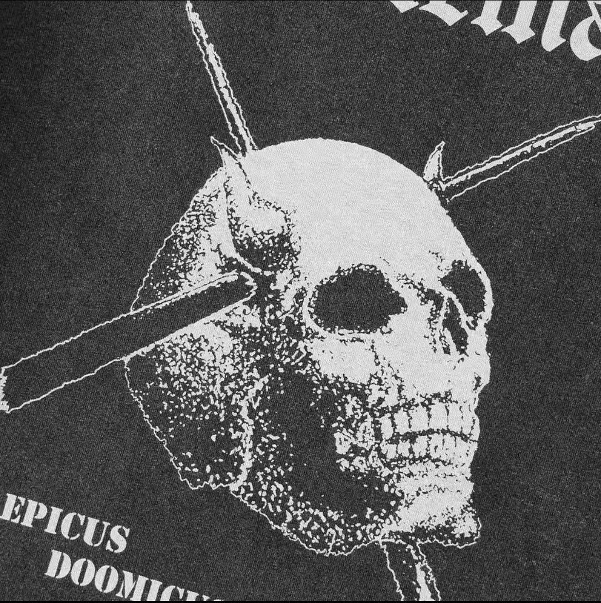 Japanese Brand × Vintage Heavy Metal "CANDLEMASS" Graphic Printed Cotton Tshirt Size US XL / EU 56 / 4 - 4 Thumbnail