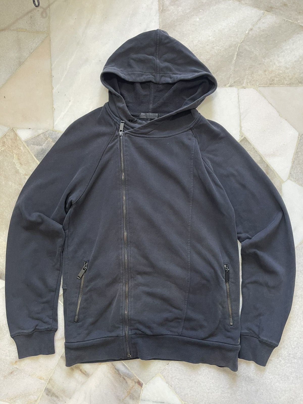 Alexander McQueen Alexander Mcqueen Asymetrical Zip Hoodie #99 Size US M / EU 48-50 / 2 - 6 Thumbnail