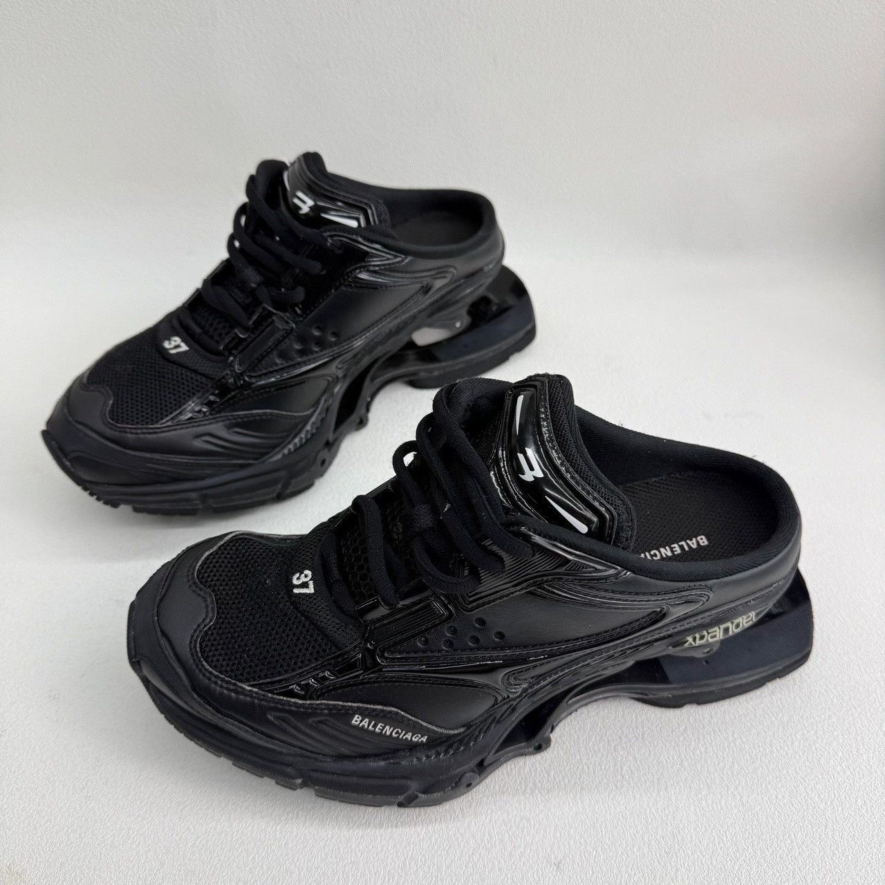 Balenciaga Balenciaga Black Sandals us_6-5 Women Size US 6.5 / IT 36.5 - 1 Thumbnail