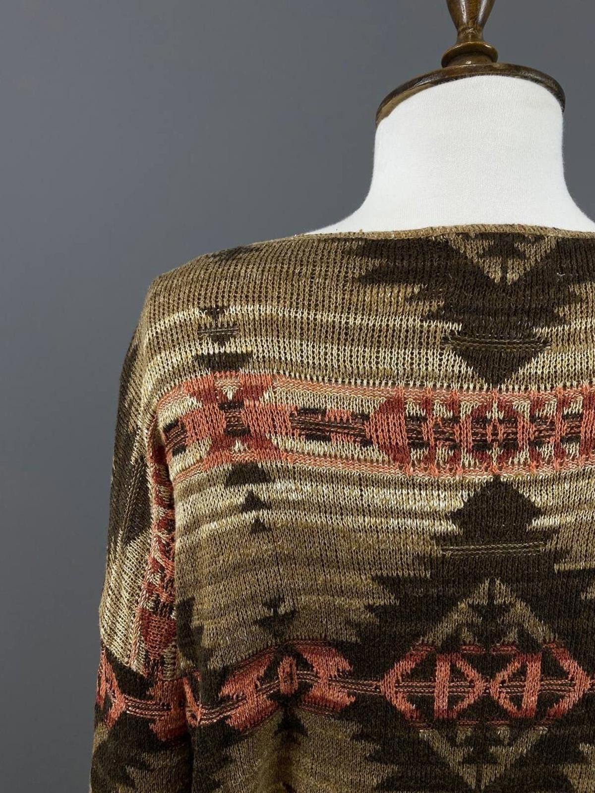 Denim & Supply Ralph Lauren Denim & Supply Ralph Lauren Geometric Knit Sweater Size M Size M / US 6-8 / IT 42-44 - 8 Thumbnail