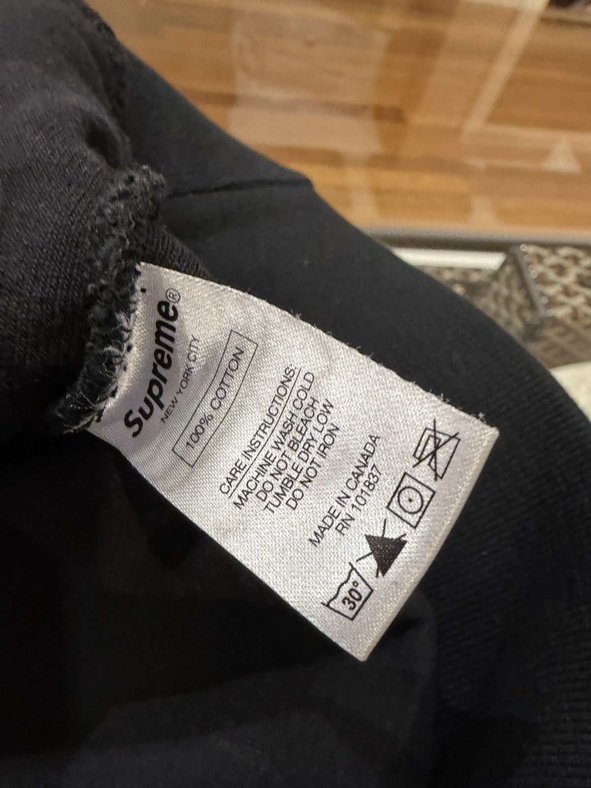 Supreme Supreme Old English Reverse Hoodie Size US S / EU 44-46 / 1 - 5 Thumbnail