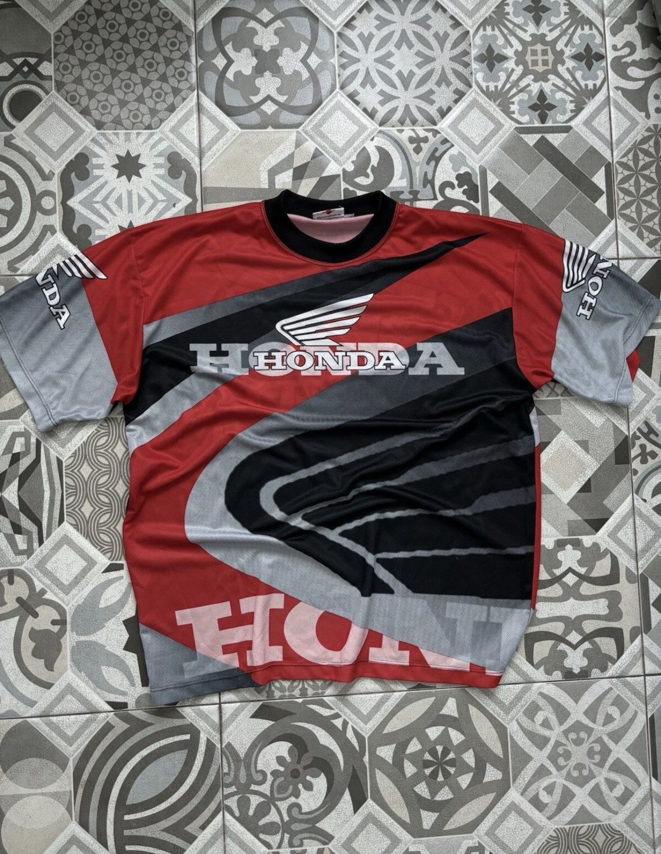 Honda Honda Racing Vintage Jersey T-Shirt Size US XL / EU 56 / 4 - 1 Thumbnail