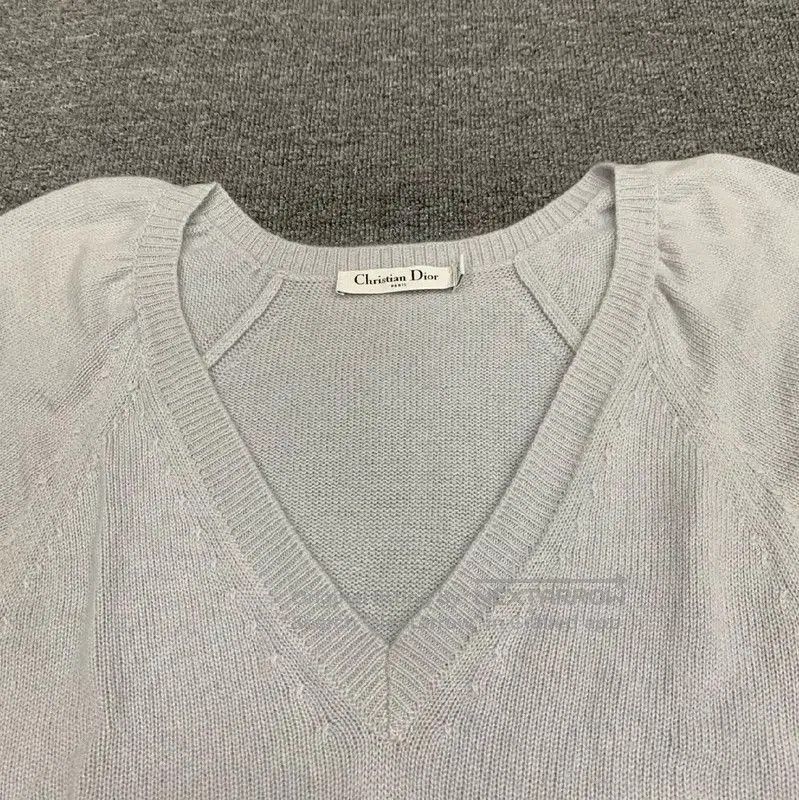 Dior Dior Blue Cotton Women's T. Size S / US 4 / IT 40 - 6 Thumbnail