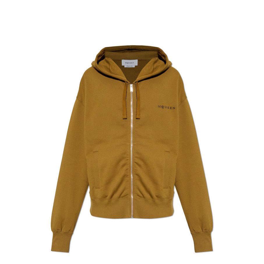 Alexander McQueen ALEXANDER MCQUEEN Brown Cotton Sweatshirt New & Authentic (M Size US S / EU 44-46 / 1 - 1 Preview