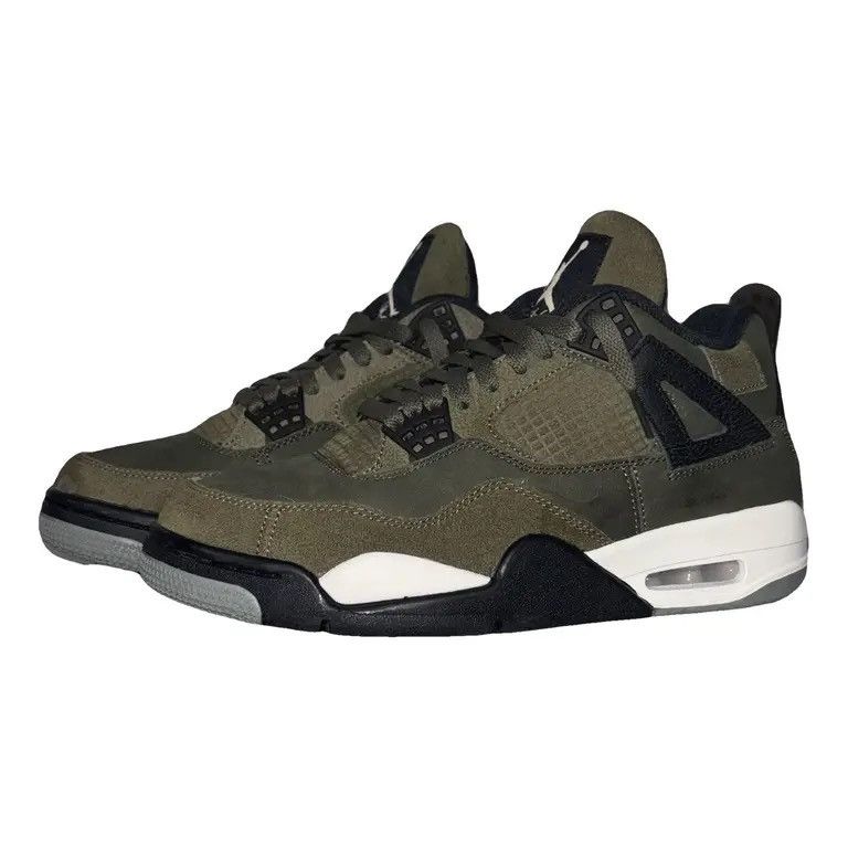 Nike Air Jordan 4 Retro “Craft Medium Olive” Size US 8 / EU 41 - 1 Thumbnail