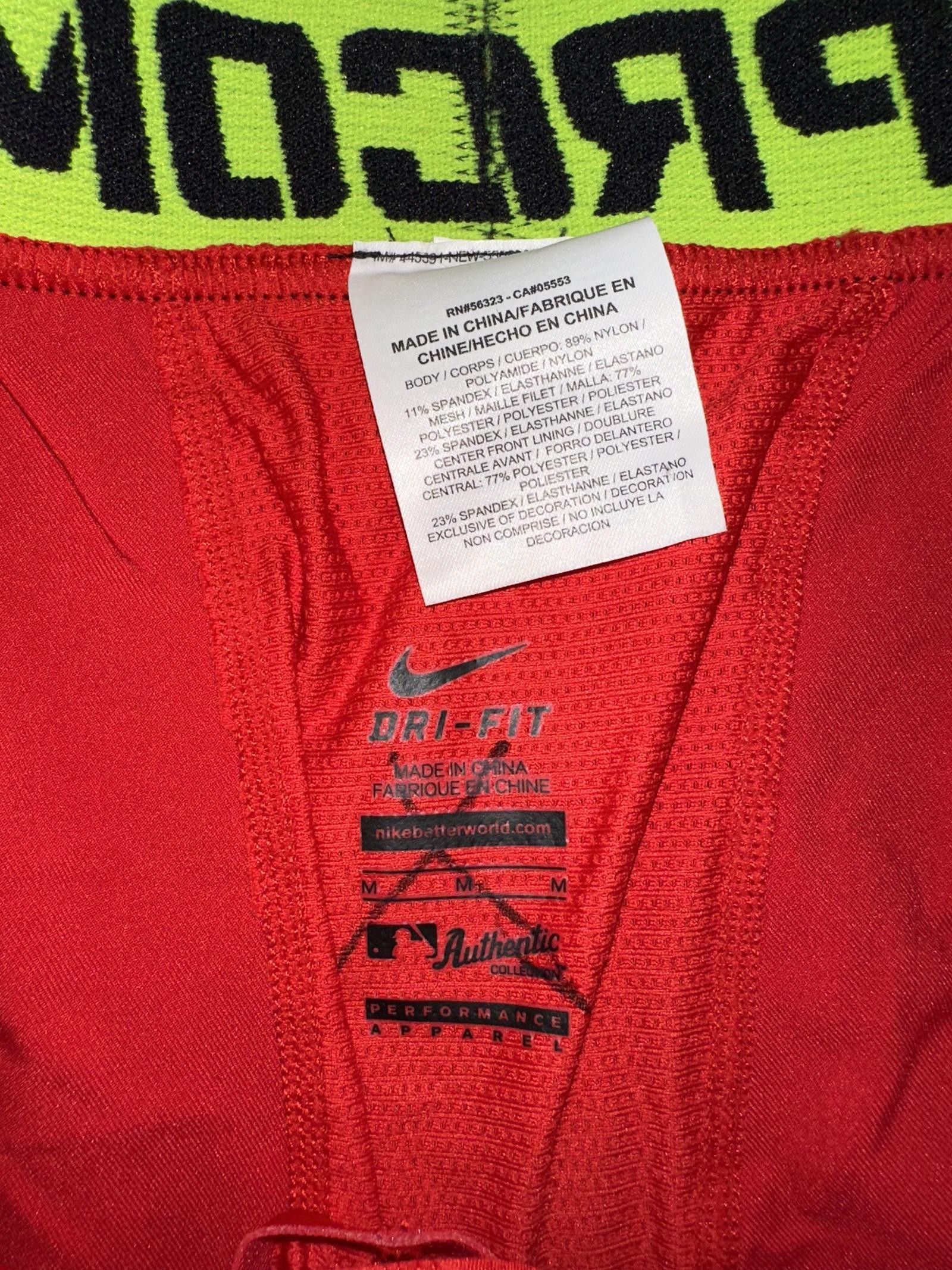 Nike Nike Pro Combat MLB Baseball Hyperstrong Compression Vapor Speed Slid 1.5 Shorts Size US 32 / EU 48 - 3 Thumbnail