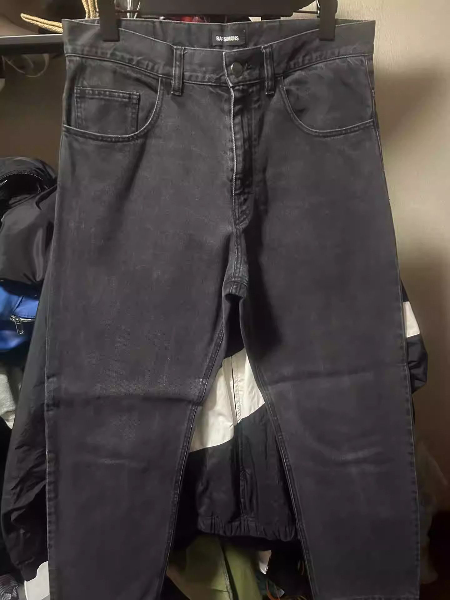 Raf Simons Raf simons 17ss straight jeans Size US 34 / EU 50 - 1 Thumbnail